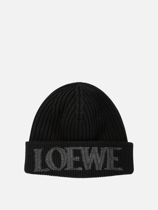 Loewe LOEWE wool beanie Black