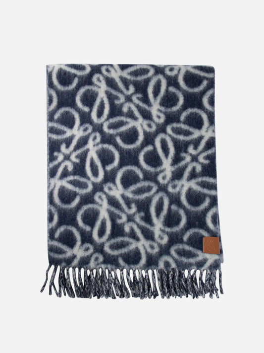 "Anagram" scarf in alpaca and wool