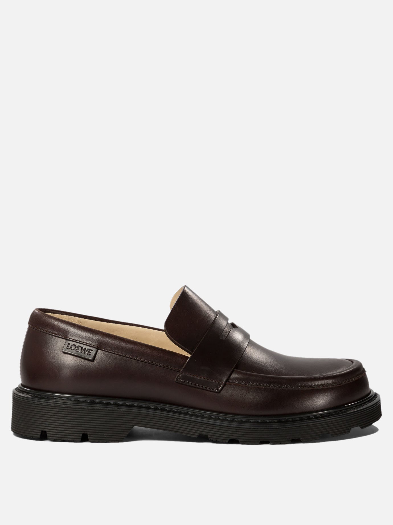 "Blaze" loafer in calfskin