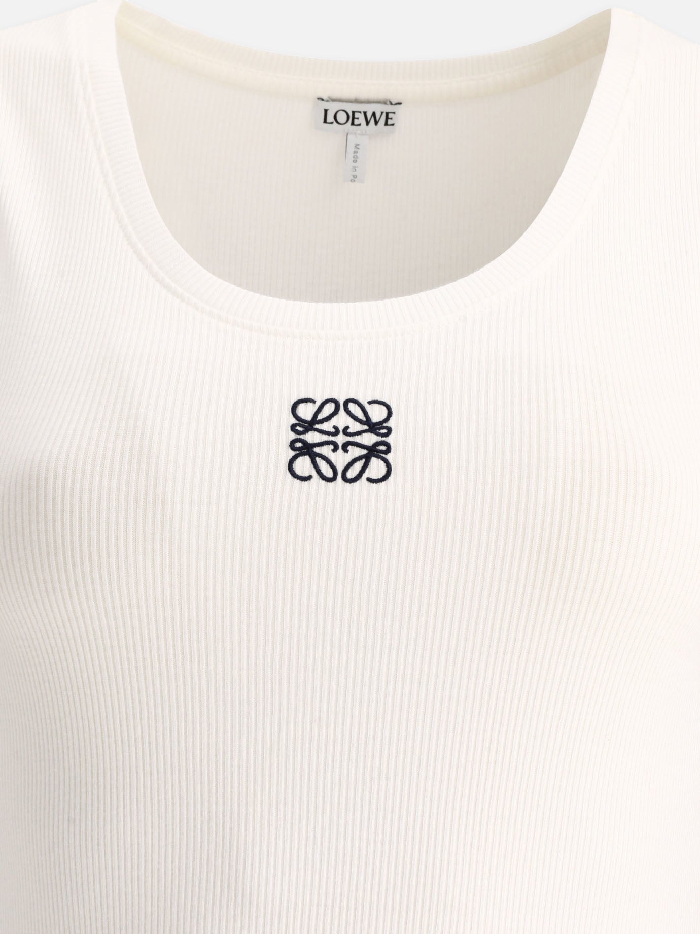Tank tops Solid colour  White - Loewe Women | PDP | VIETTI Online Store | thumbnail_3