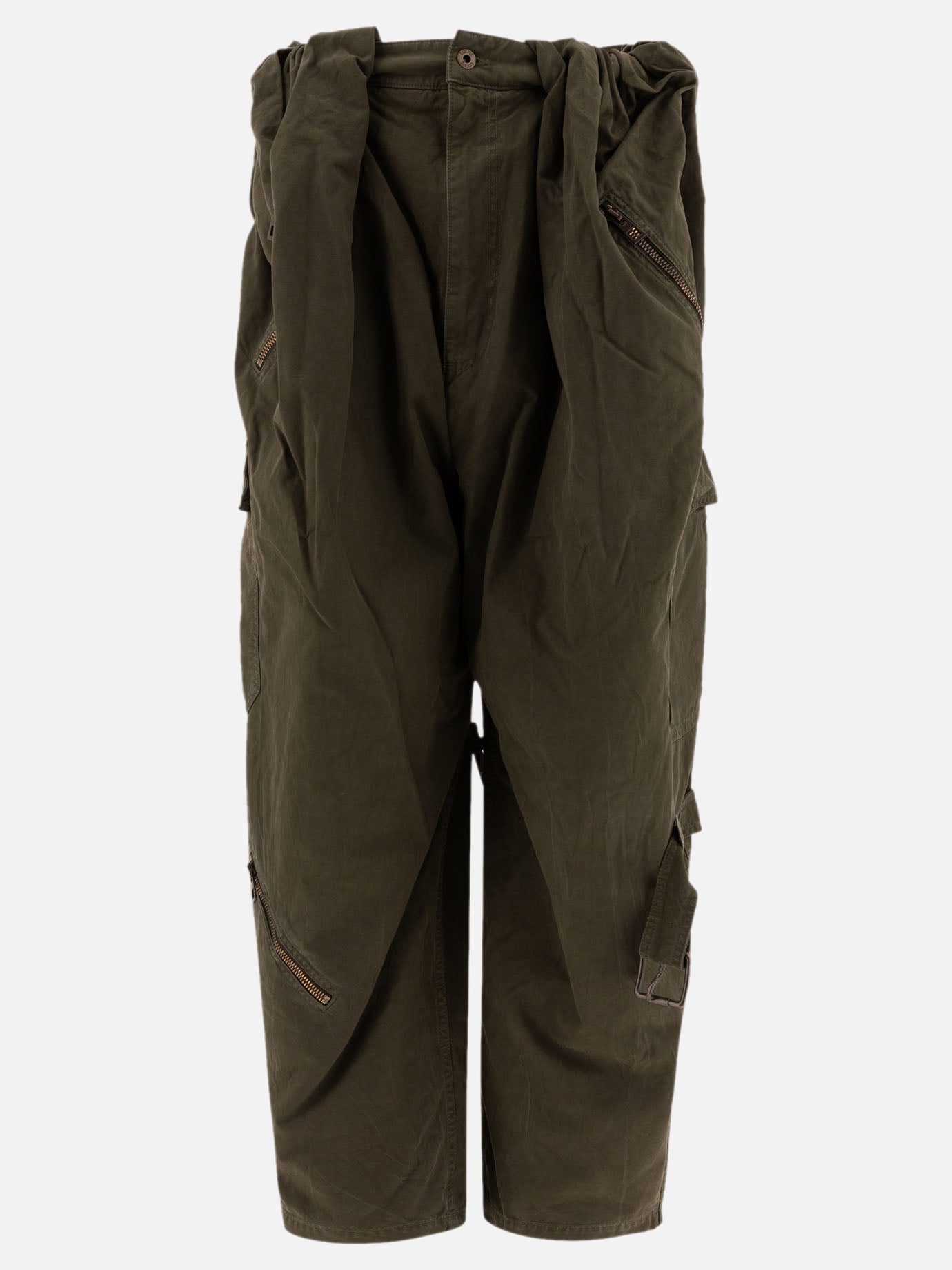 Loewe Balloon cargo trousers Green