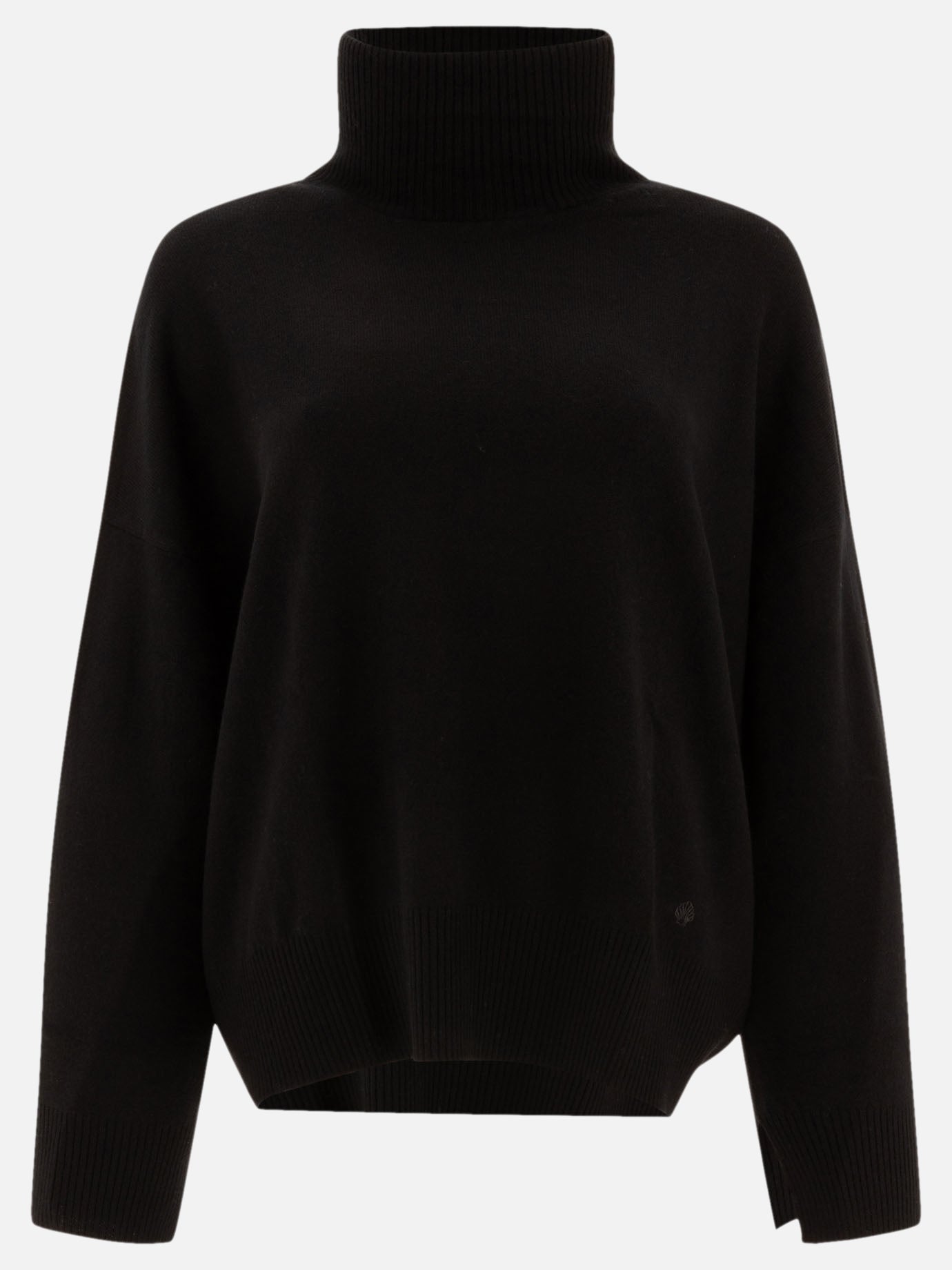 Loulou Studio "Murano" turtleneck sweater Black