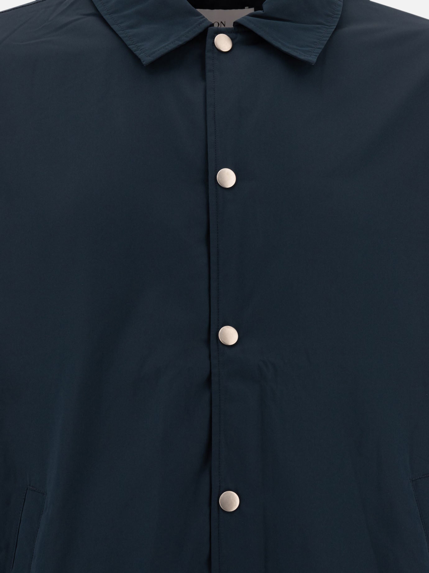 Quilted & Utility Jackets Solid colour  Blue - Maison Kitsuné Men | PDP | VIETTI Online Store | thumbnail_3