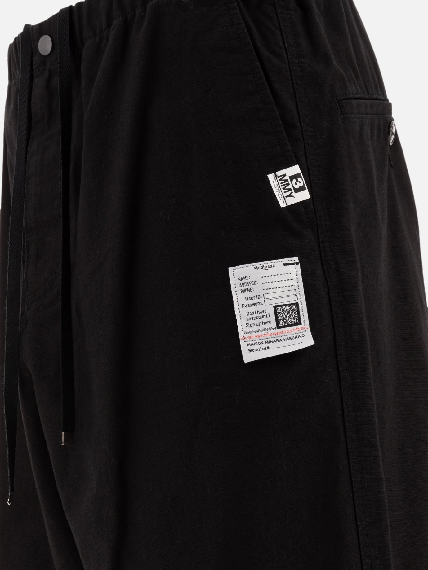 "Ripstop Parachute" trousers