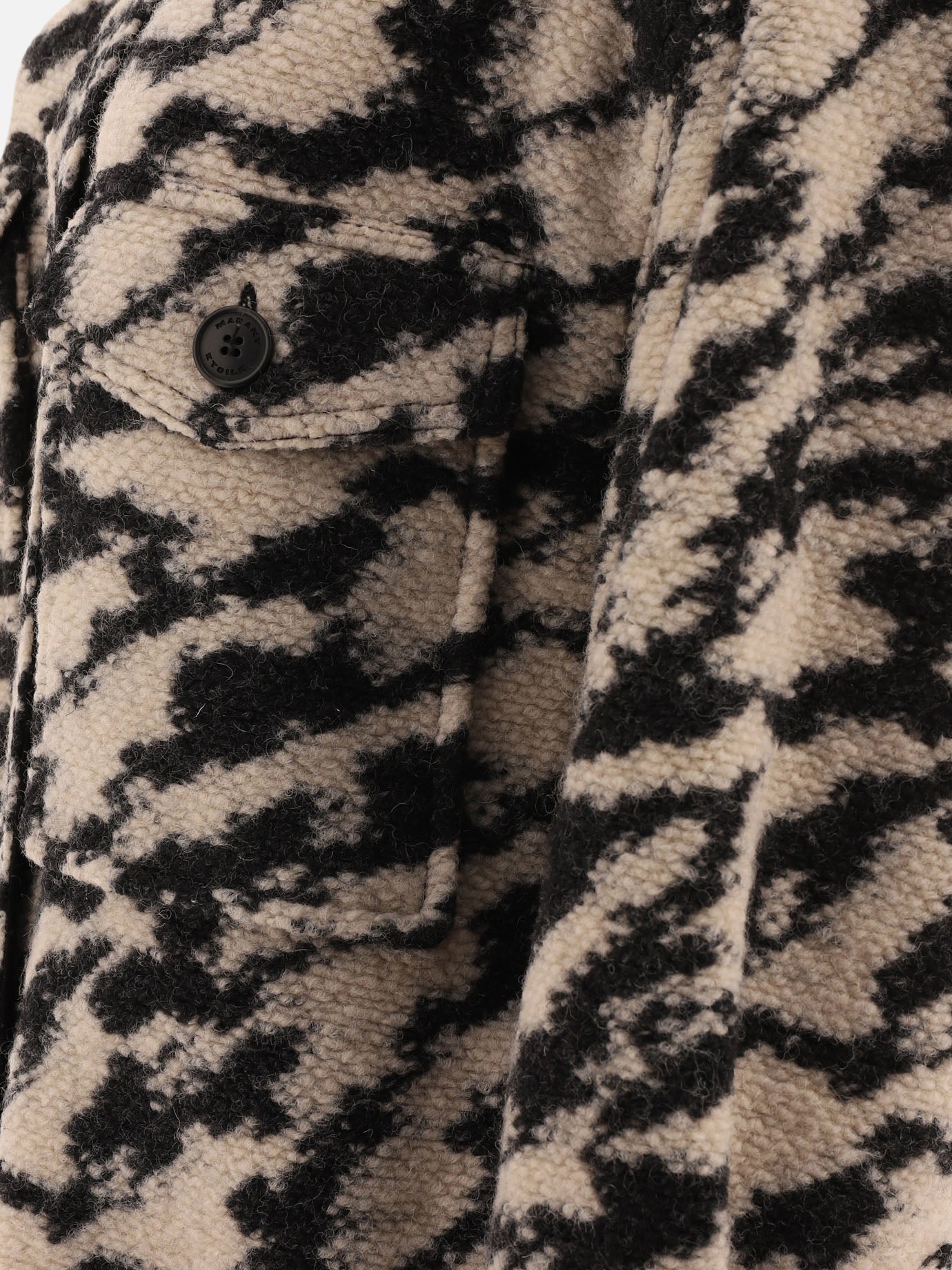 Overshirt jackets Print  Beige - Marant Étoile Women | PDP | VIETTI Online Store | thumbnail_4