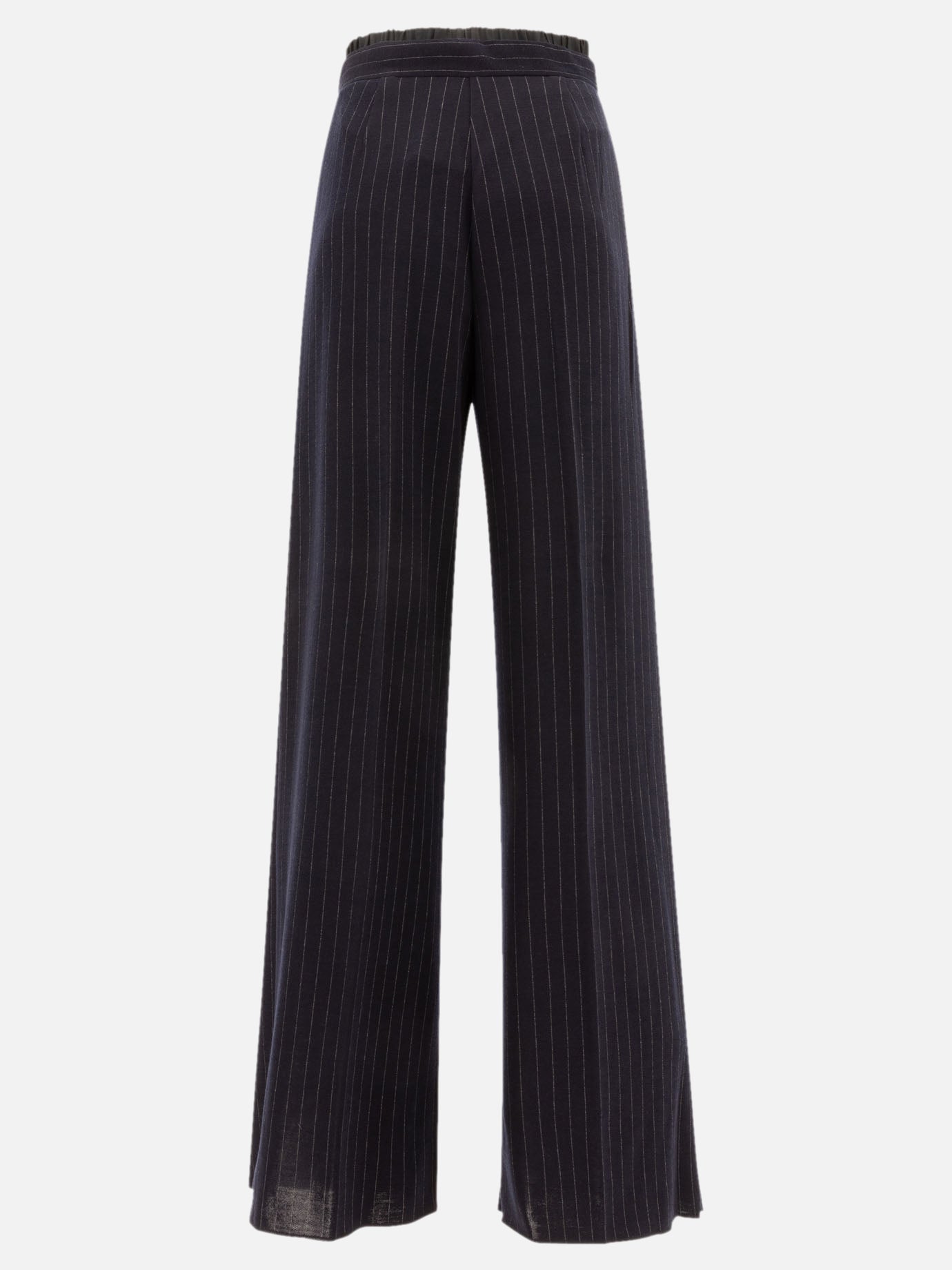 "Piroghe" pinstriped trousers