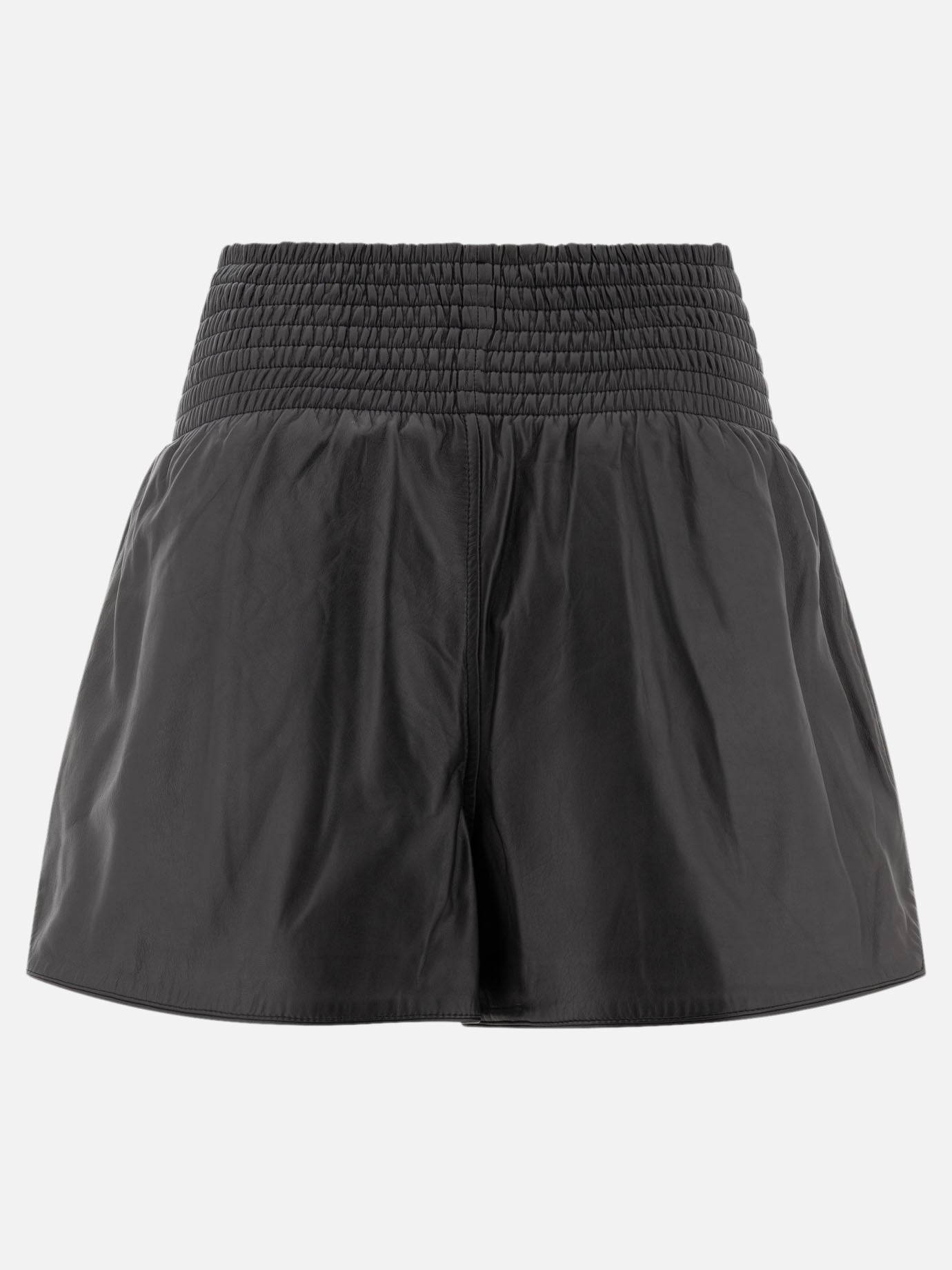 Max Mara Sportmax Nappa shorts Black