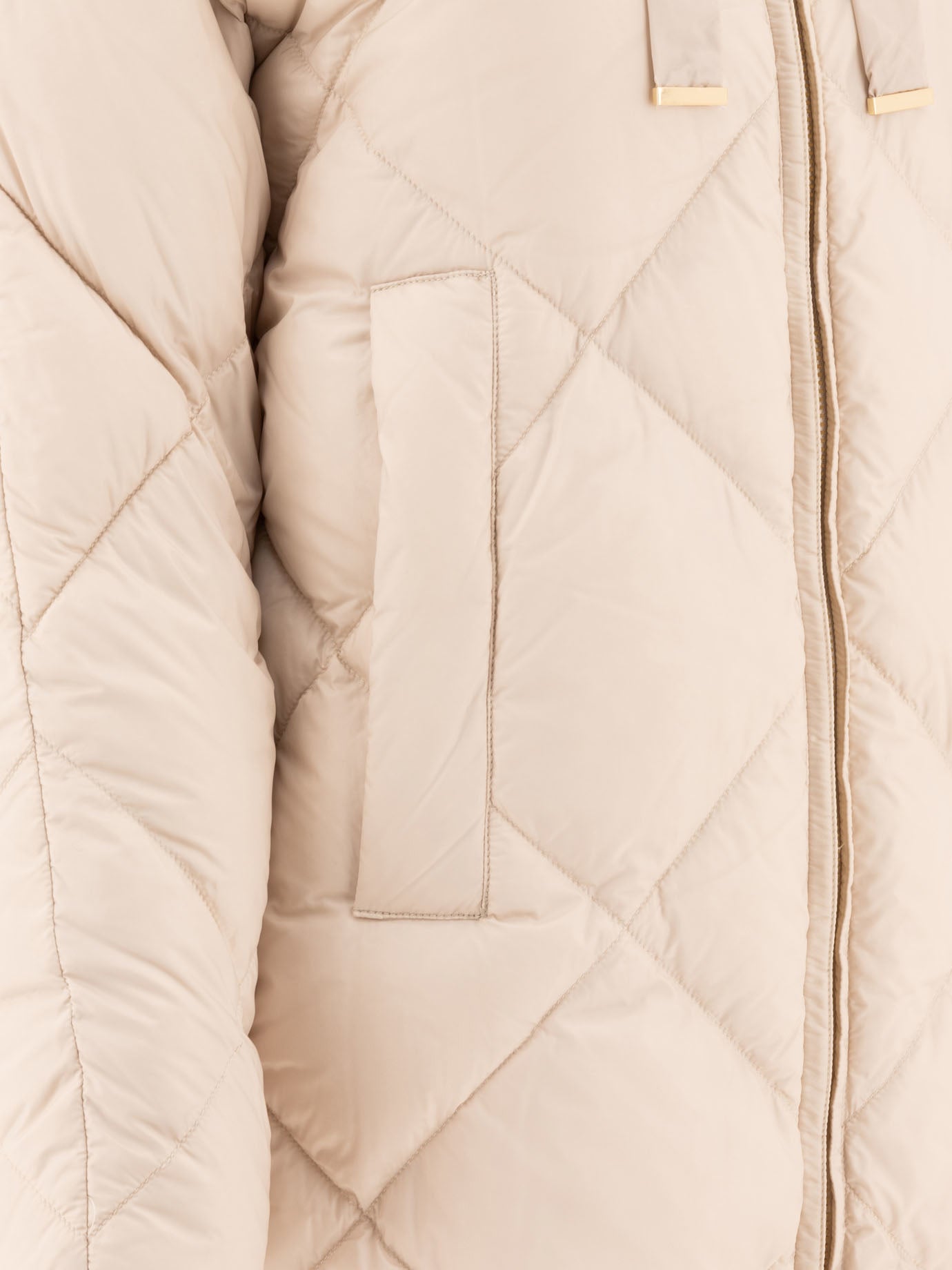 Down coats Solid colour  Beige - Max Mara The Cube Women | PDP | VIETTI Online Store | Zoom-Modal_4
