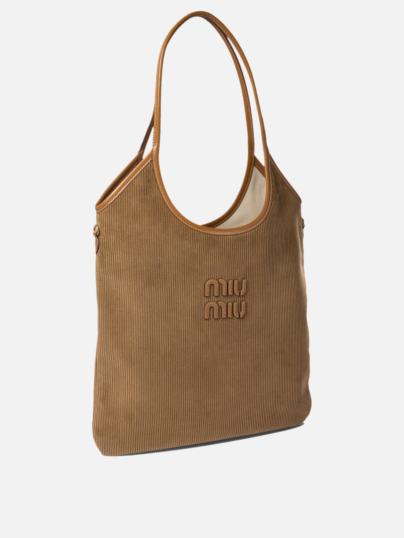 Miu Miu "IVY" shoulder bag Beige