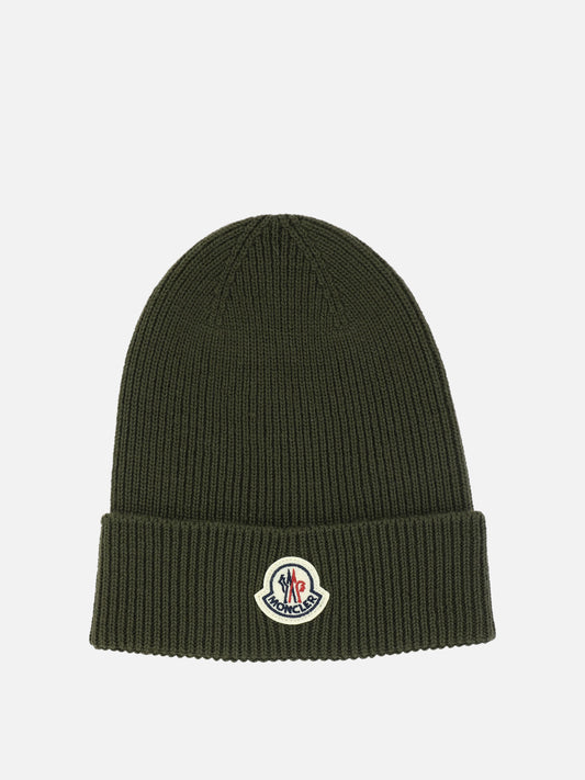 Moncler Wool beanie Green