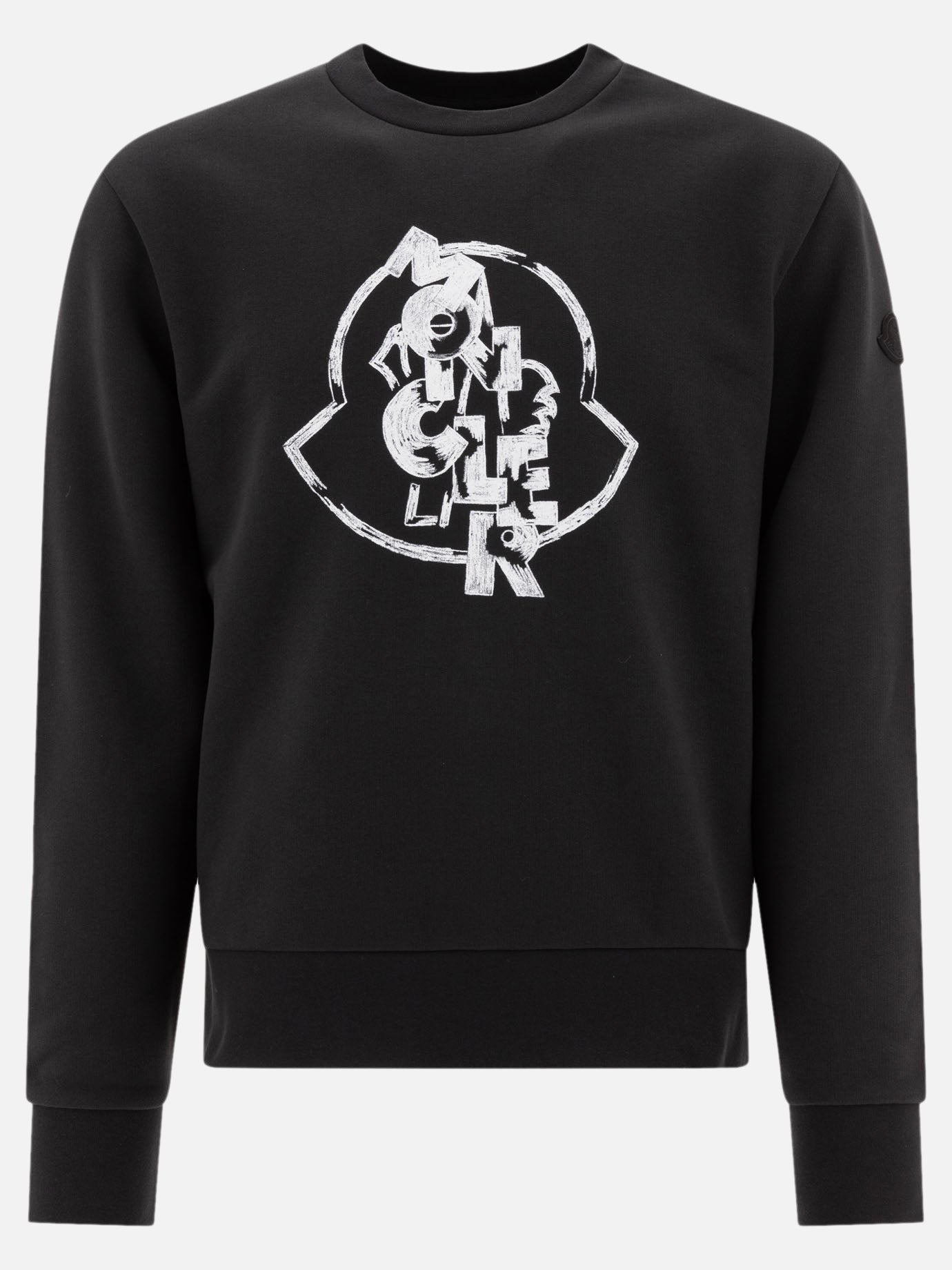 Moncler Sweatshirt with logo Black