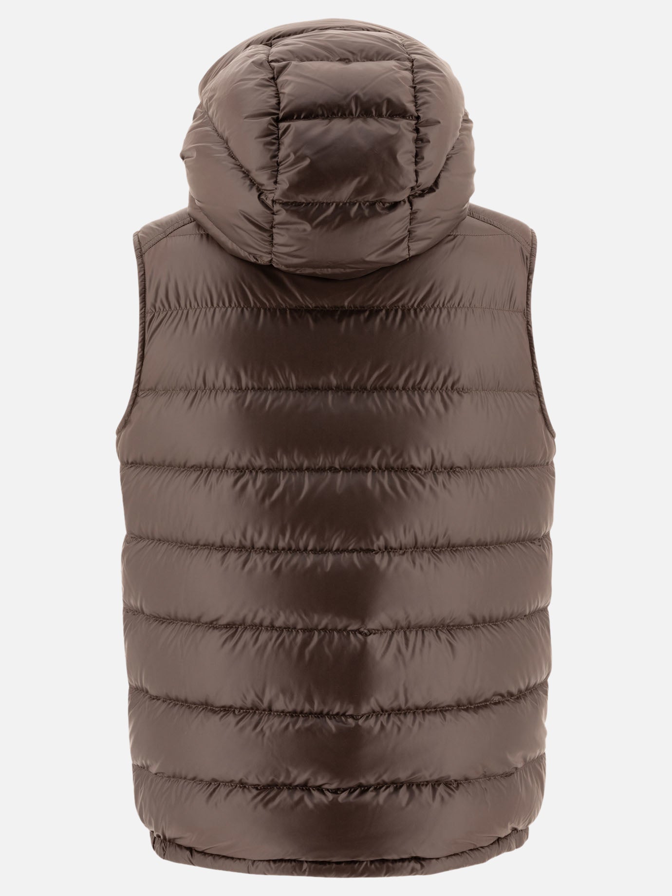 Moncler "Barant" down vest Brown