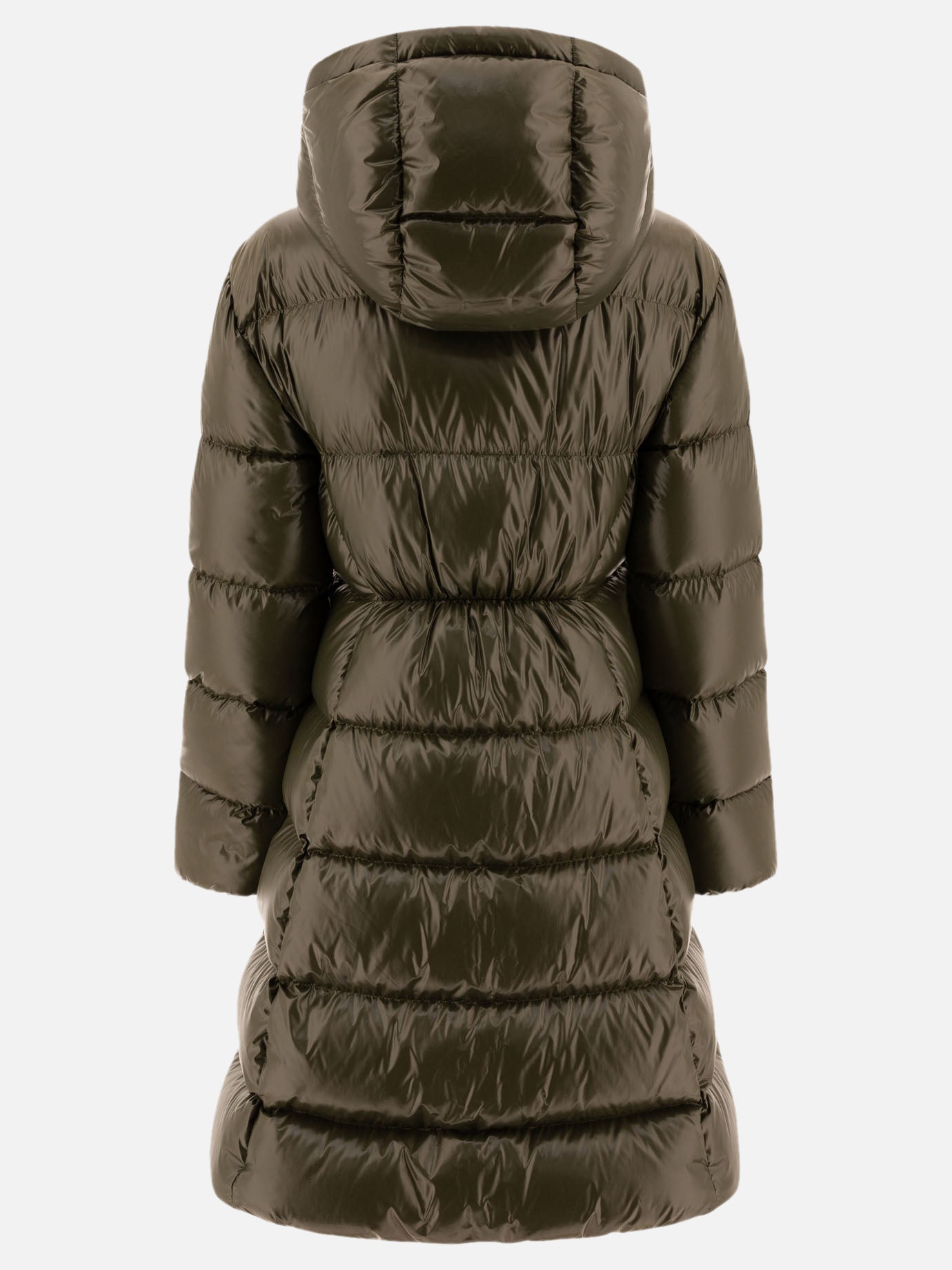 Down coats Solid colour  Green - Moncler Women | PDP | VIETTI Online Store | thumbnail_2