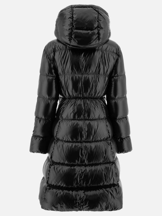Down coats Solid colour  Black - Moncler Women | PLP | VIETTI Online Store | 2
