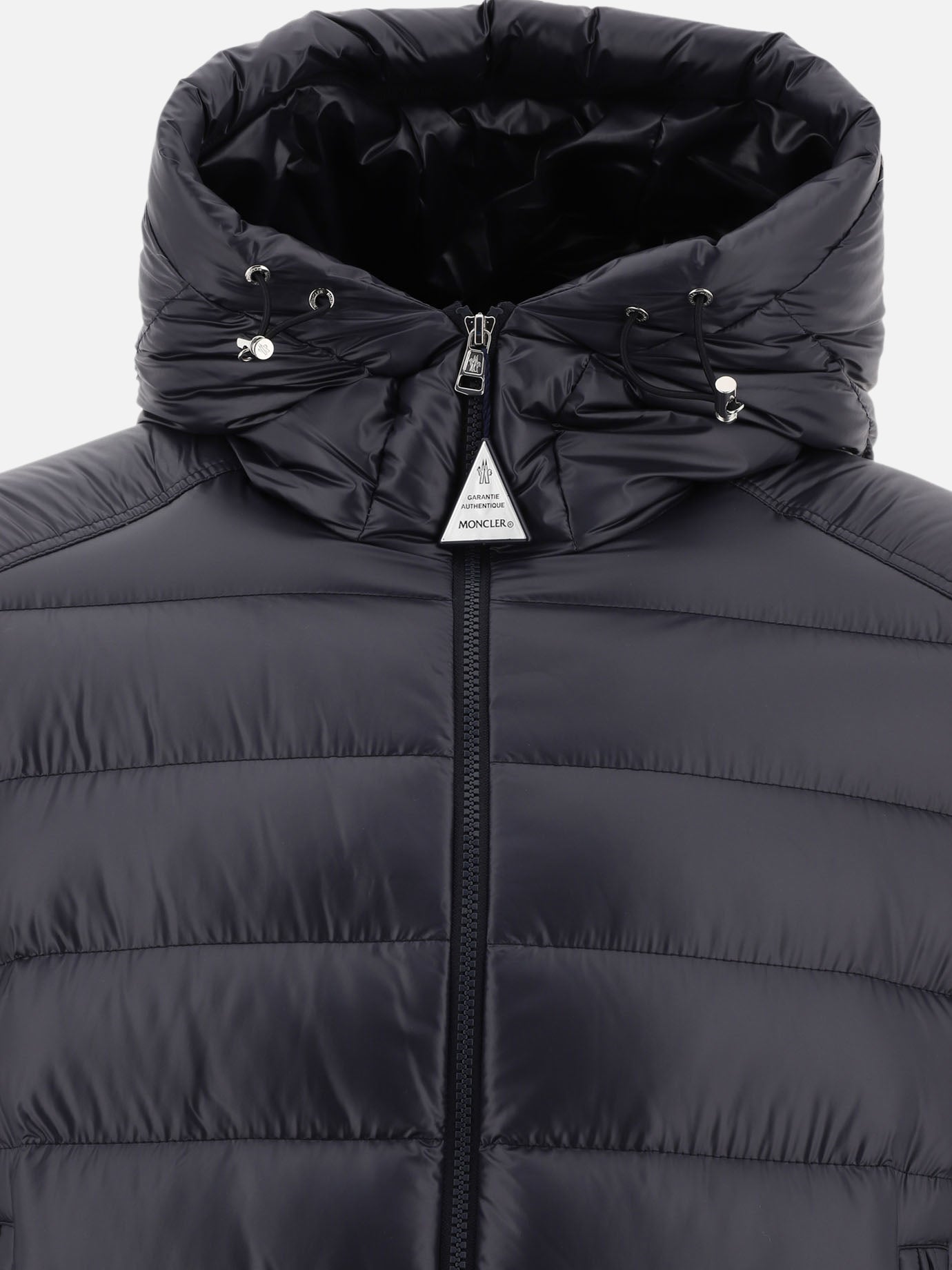 Down jackets Solid colour  Blue - Moncler Men | PDP | VIETTI Online Store | Zoom-Modal_3
