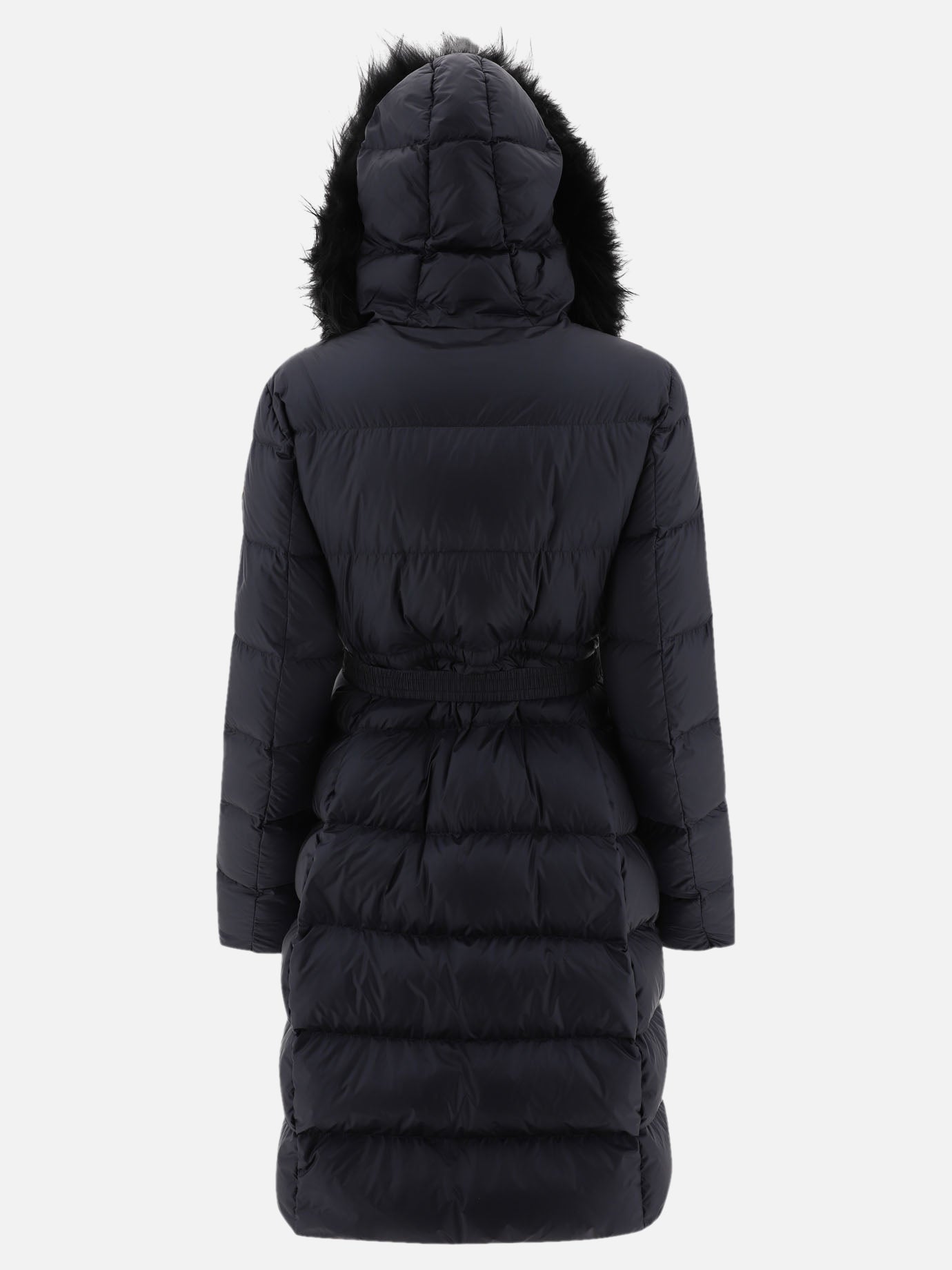 Down coats Solid colour  Blue - Moncler Women | PDP | VIETTI Online Store | thumbnail_2