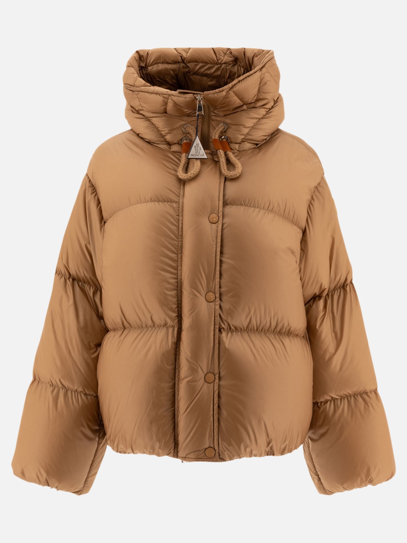 Moncler "Borey" down jacket Beige