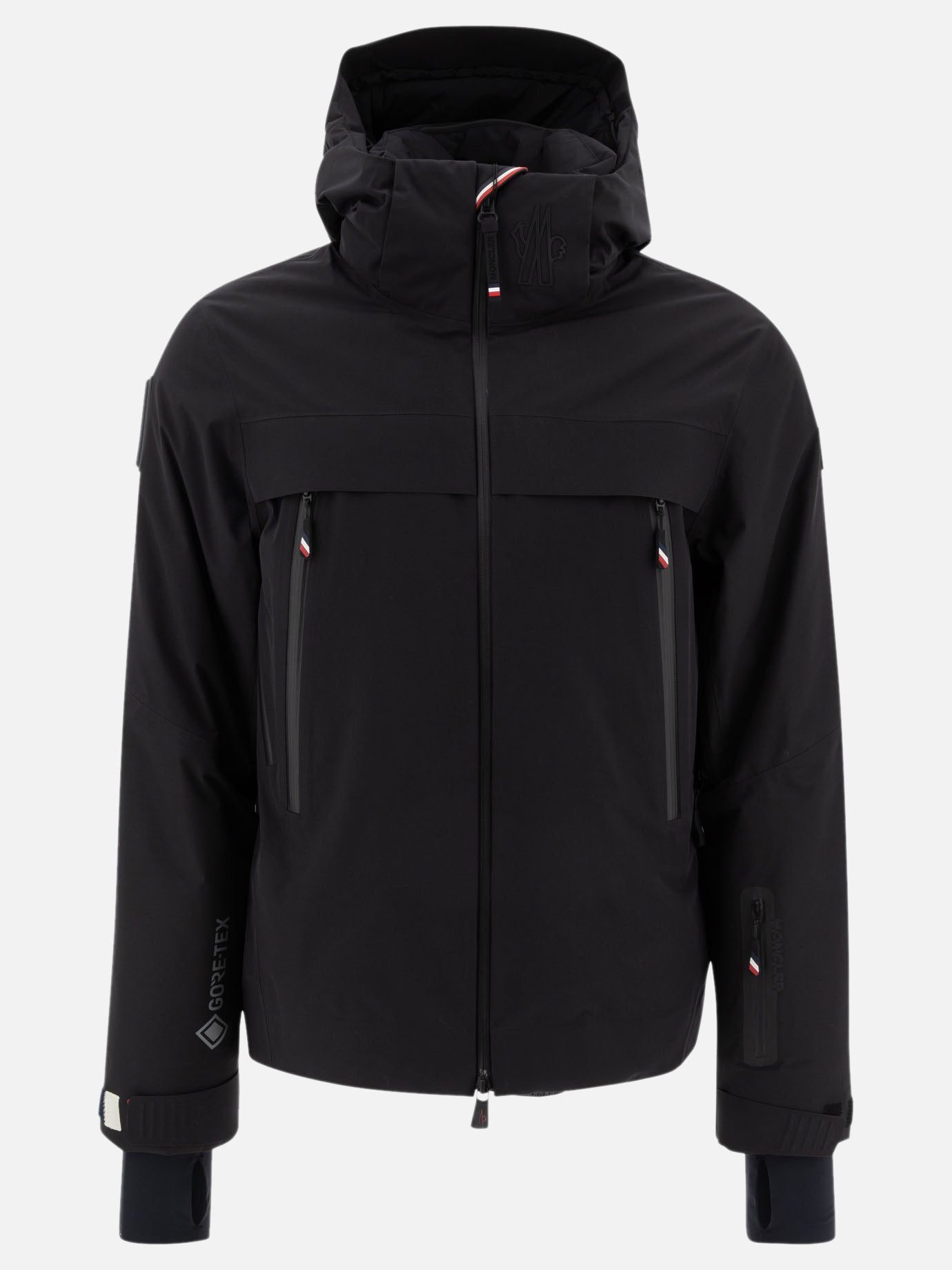 Technical jackets Solid colour  Black - Moncler Grenoble Men | PDP | VIETTI Online Store | thumbnail
