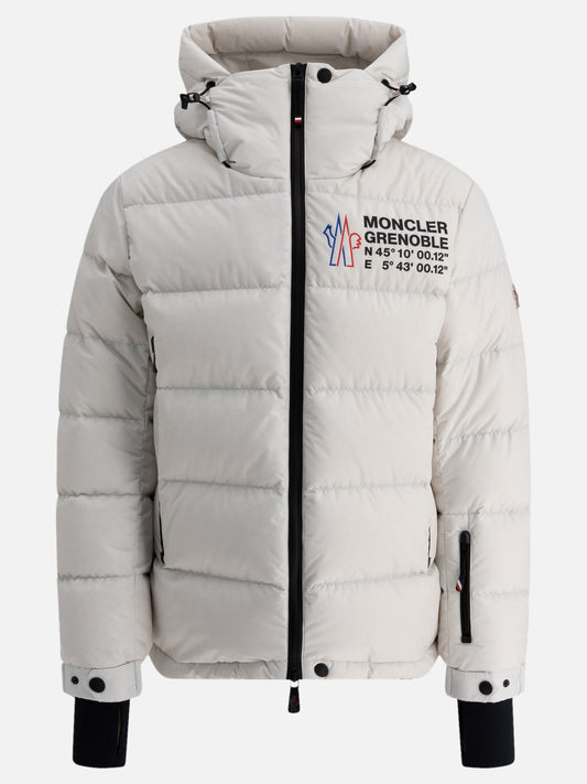 Technical jackets Solid colour  White - Moncler Grenoble Men | PLP | VIETTI Online Store 
