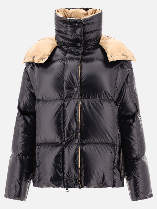 Down jackets Solid colour  Black - Moncler Women | PLP | VIETTI Online Store 
