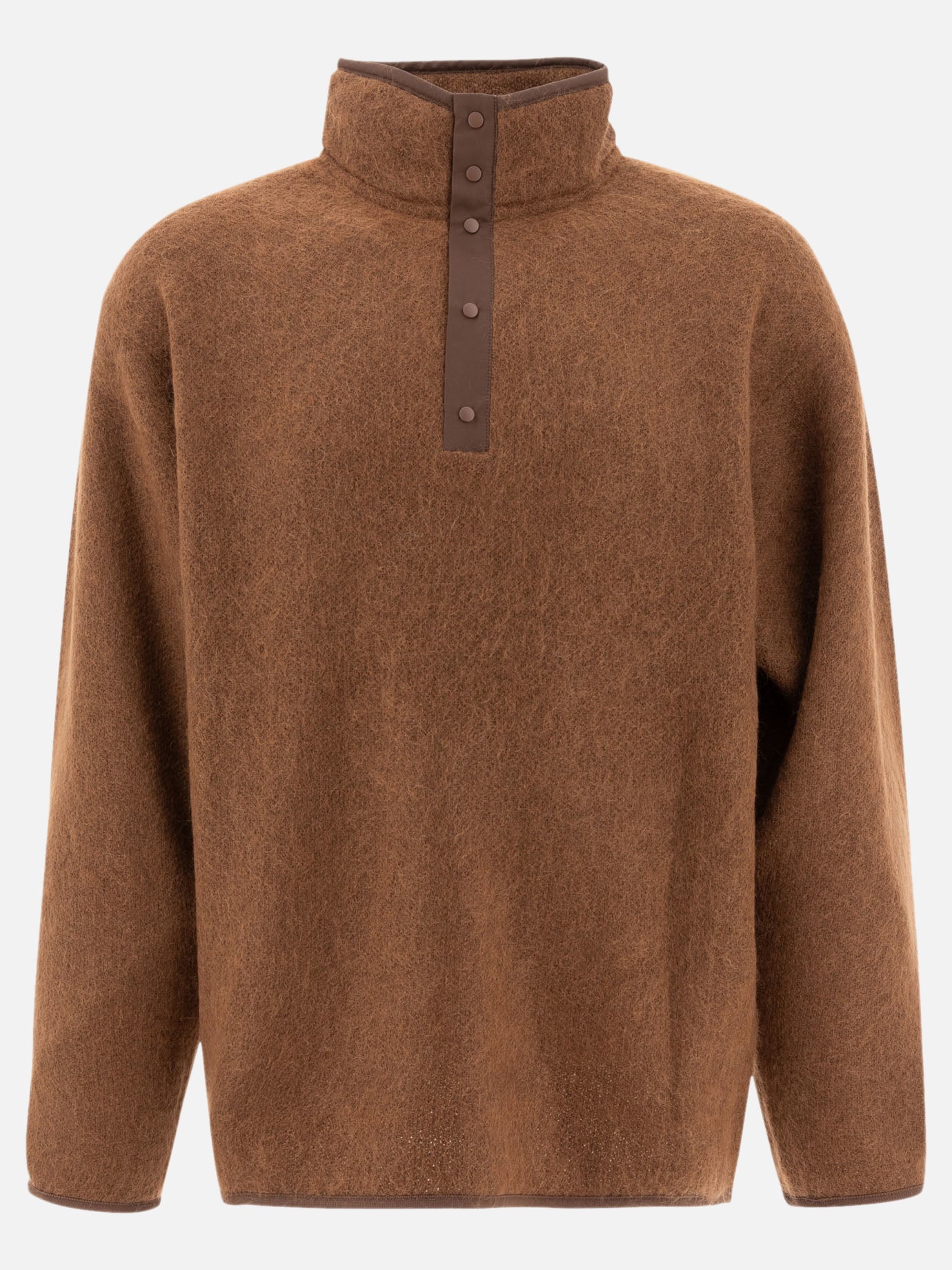 Nanamica Mohair sweater Brown