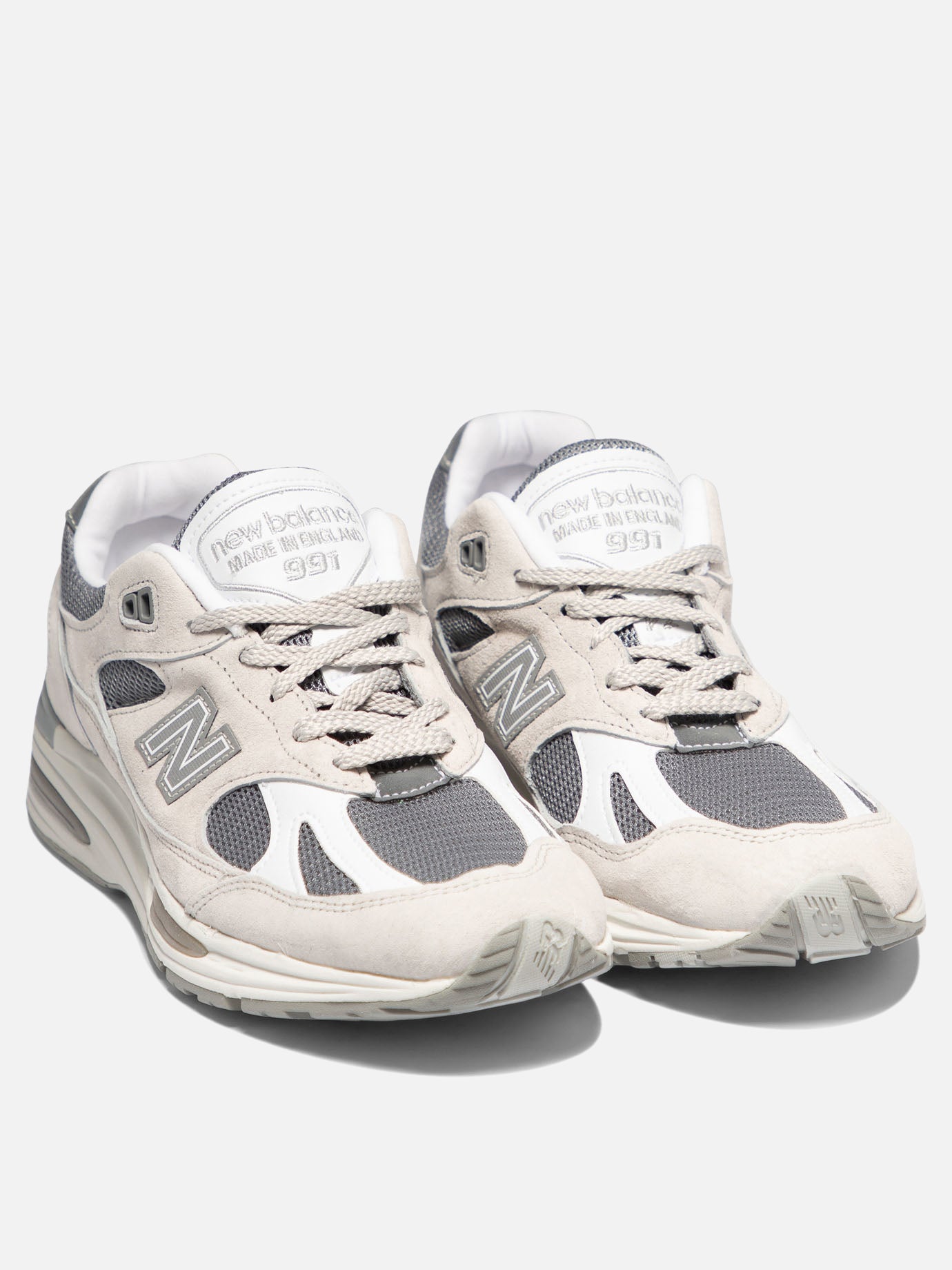 Low top sneakers 90% suede 10% mesh - 100% rubber  Grey - New Balance Men | PDP | VIETTI Online Store | Zoom-Modal_2
