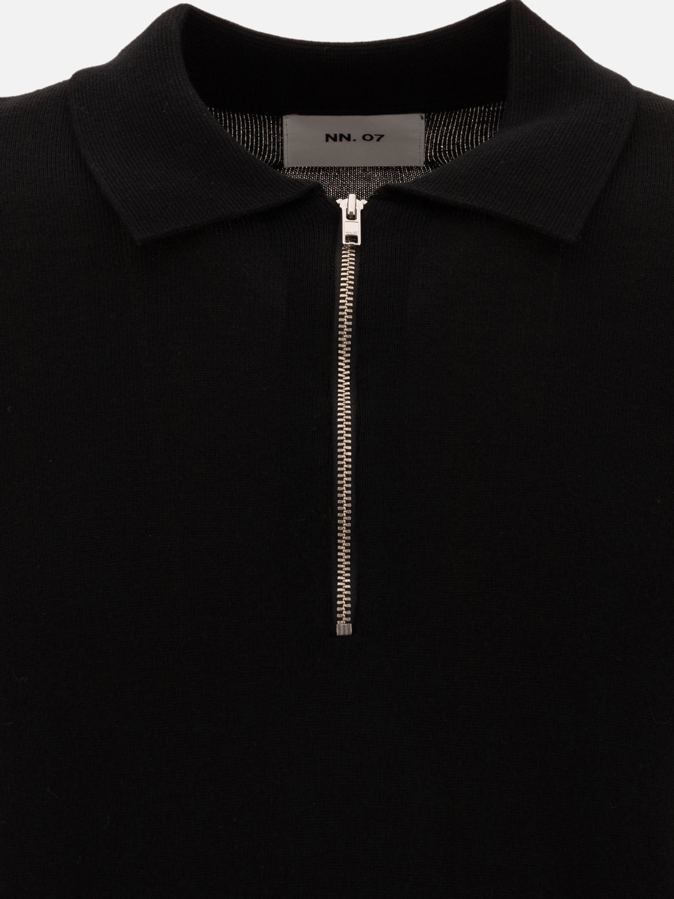 "Sergio" half-zip polo shirt