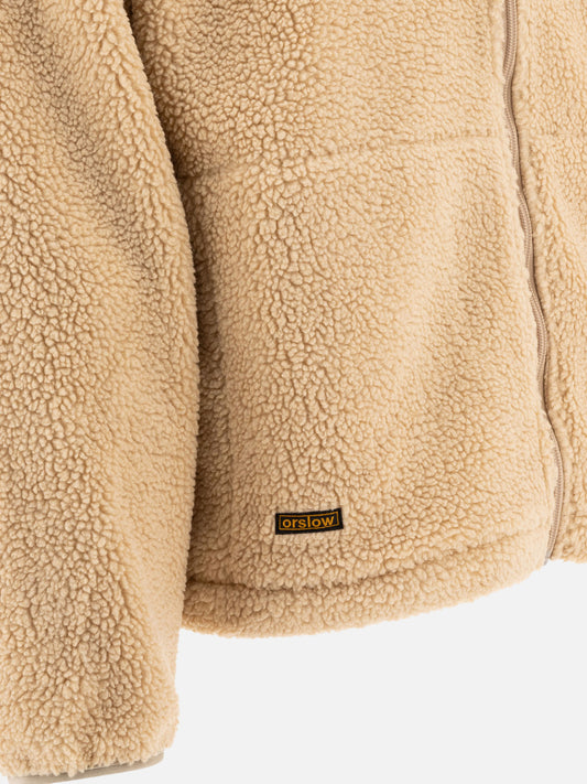 Shearling jackets Solid colour  Beige - OrSlow Men | PLP | VIETTI Online Store | 2
