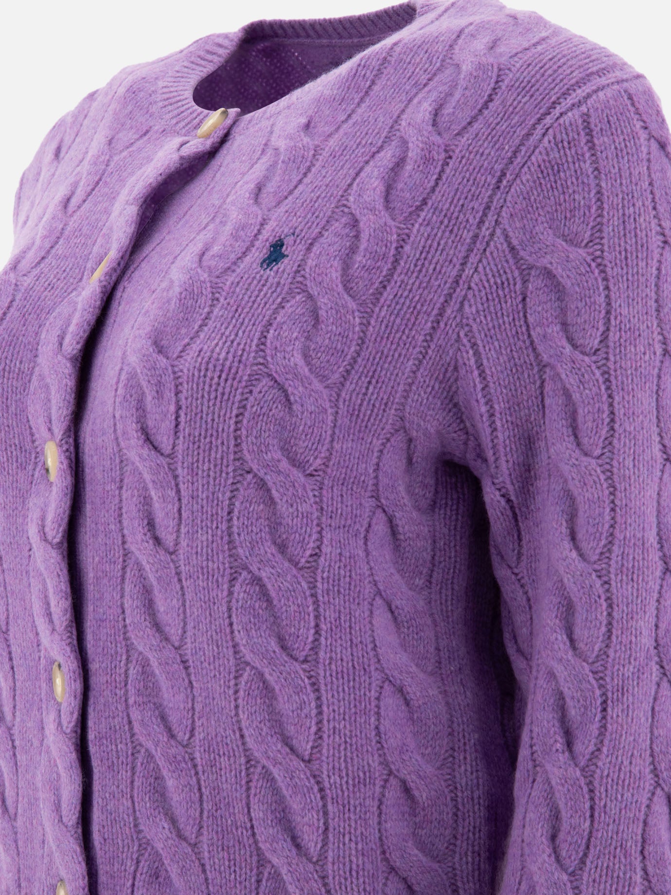 Cardigans Solid colour  Purple - Polo Ralph Lauren Women | PDP | VIETTI Online Store | Zoom-Modal_4
