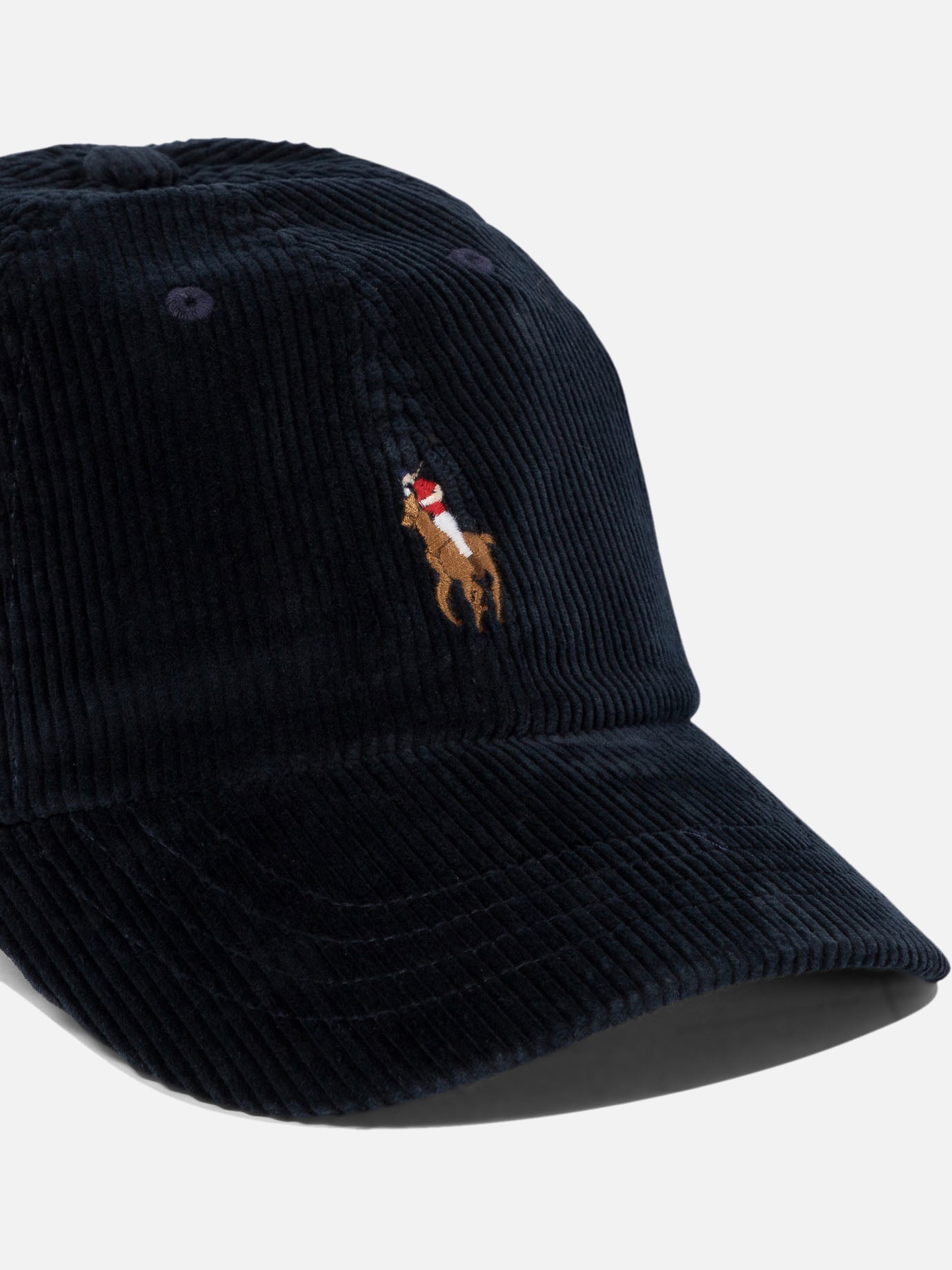 Polo Ralph Lauren "Pony" ribbed baseball cap Blue