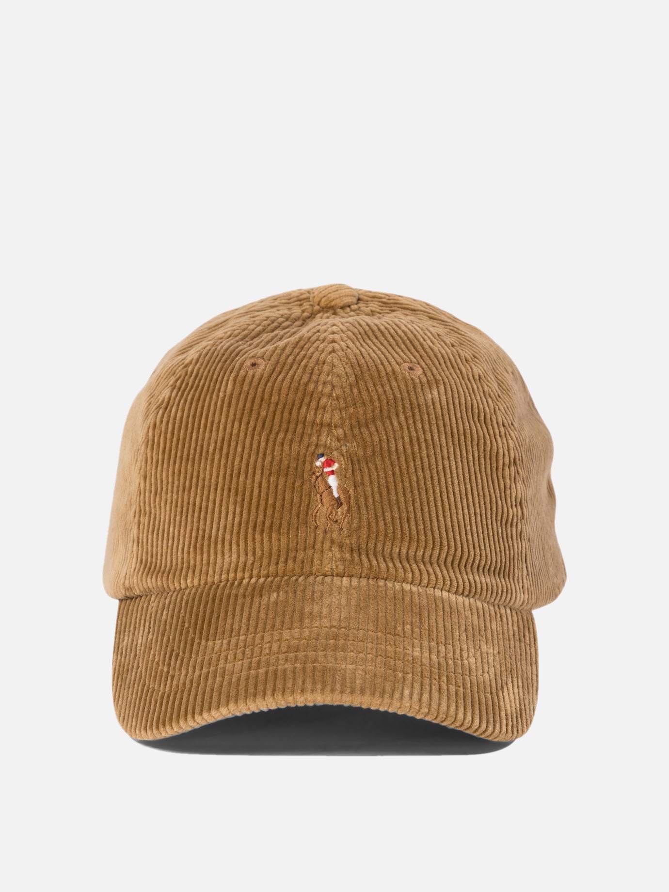 Polo Ralph Lauren "Pony" ribbed baseball cap Beige