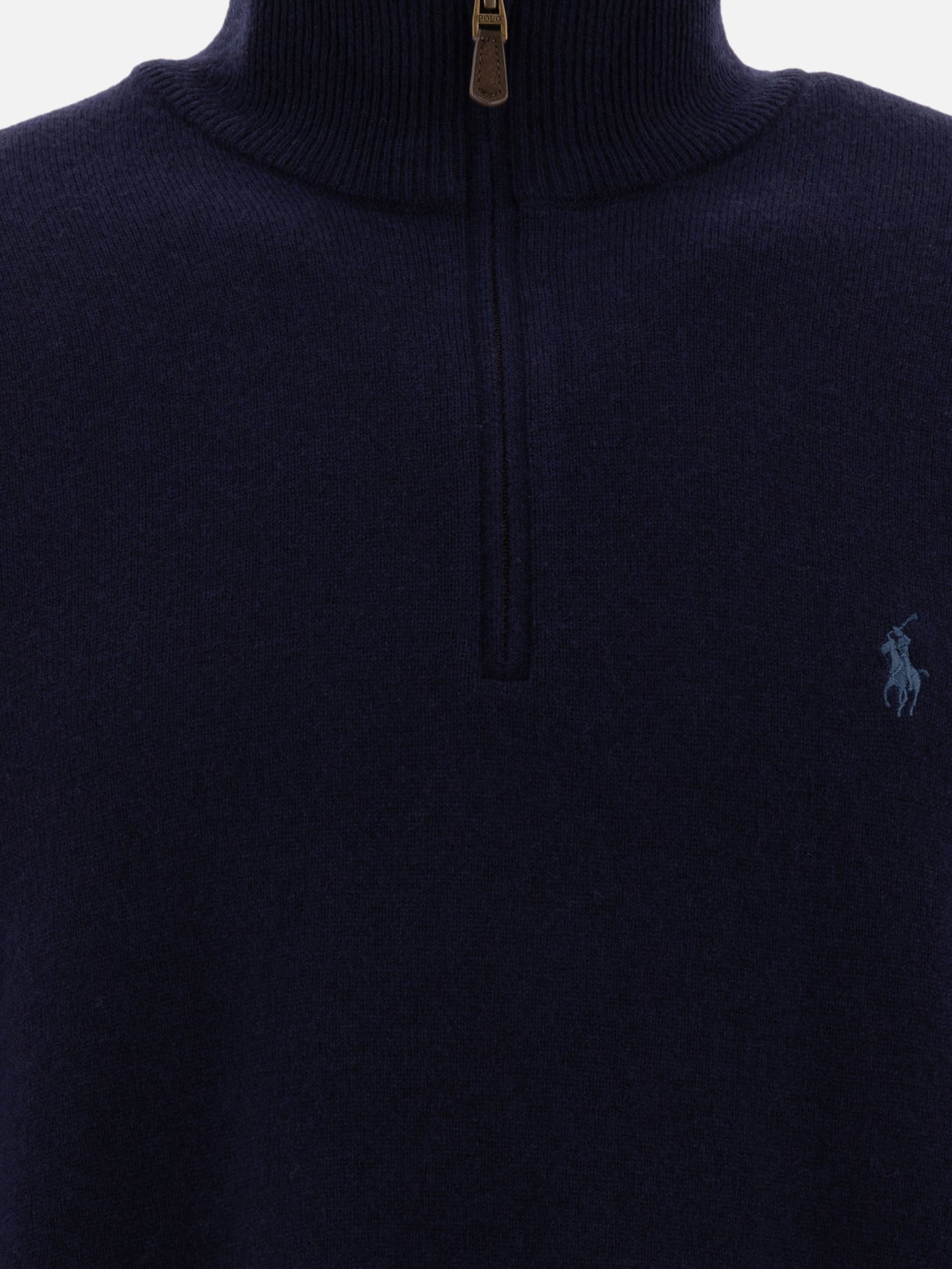 Polo Ralph Lauren "Pony" zippered sweater Blue