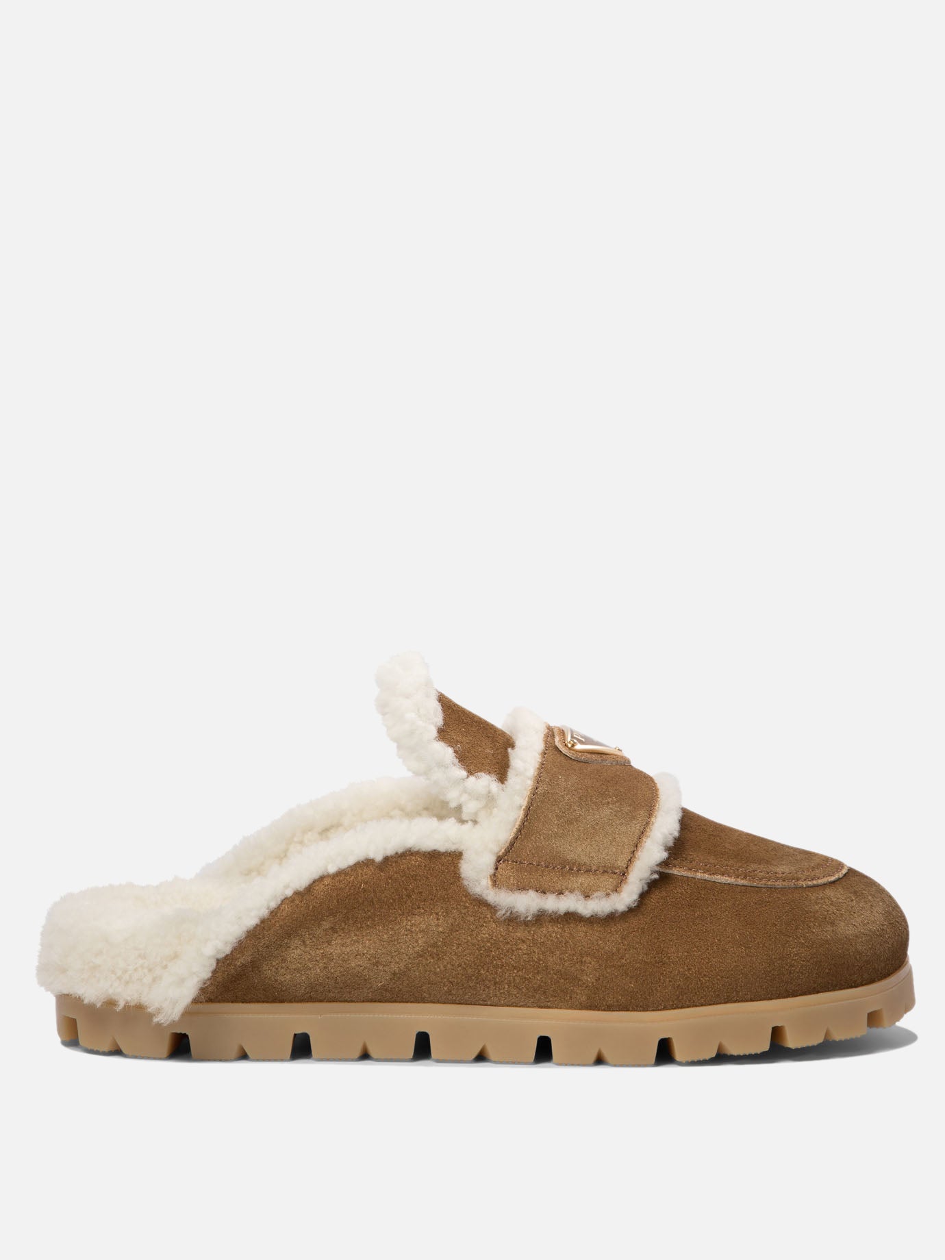 Shearling slippers