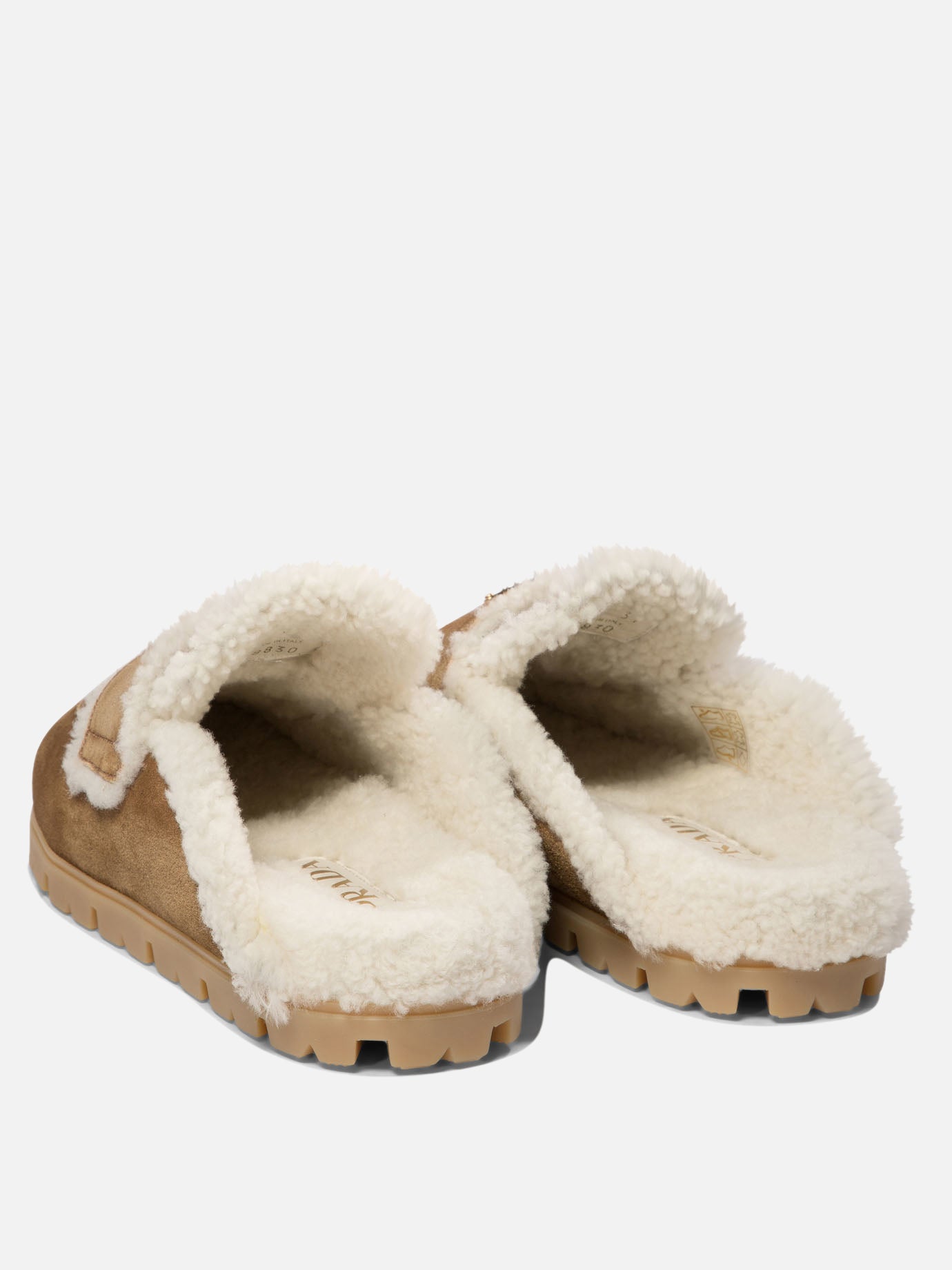 Shearling slippers