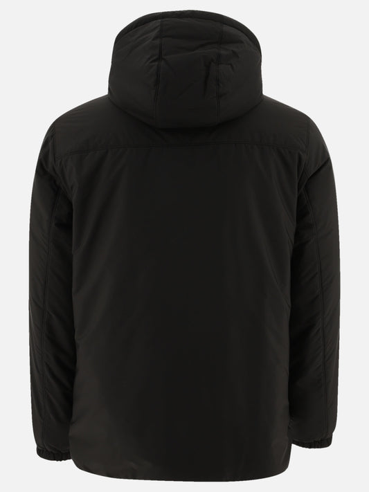 Down jackets Solid colour  Black - Prada Men | PLP | VIETTI Online Store | 2
