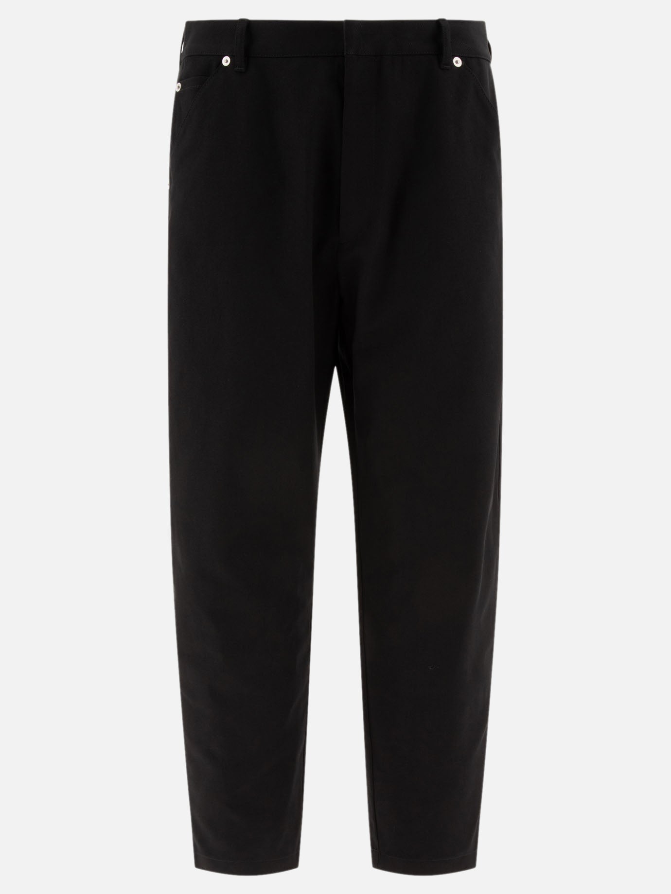 Trousers with triangle logo