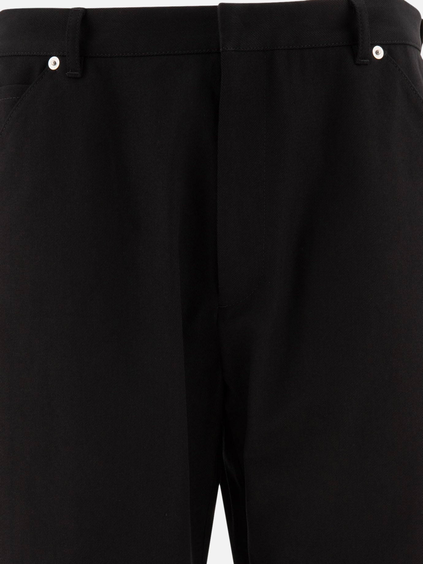 Trousers with triangle logo