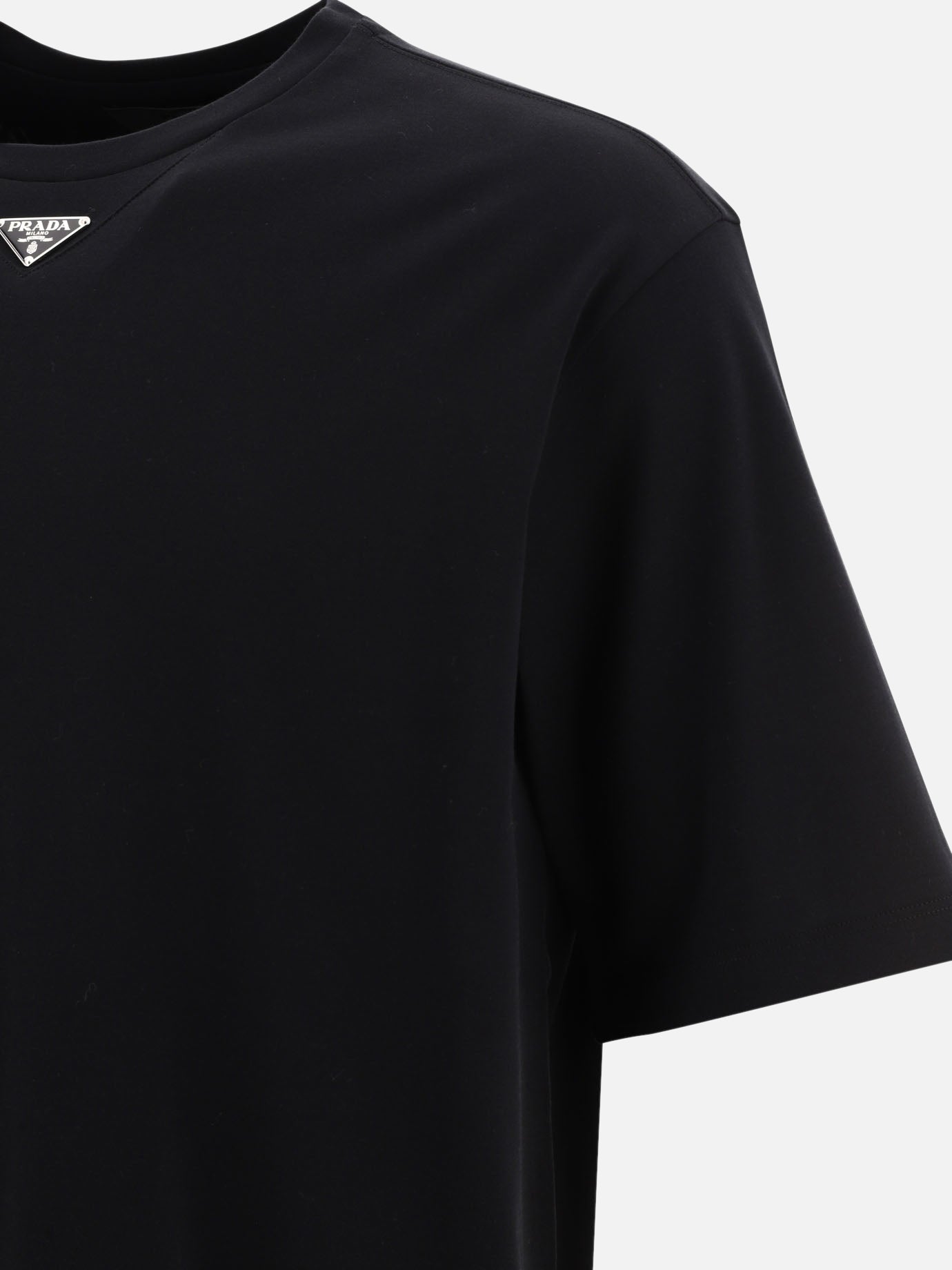 PRADA プラダVネックTシャツ XXXL黒 3XL