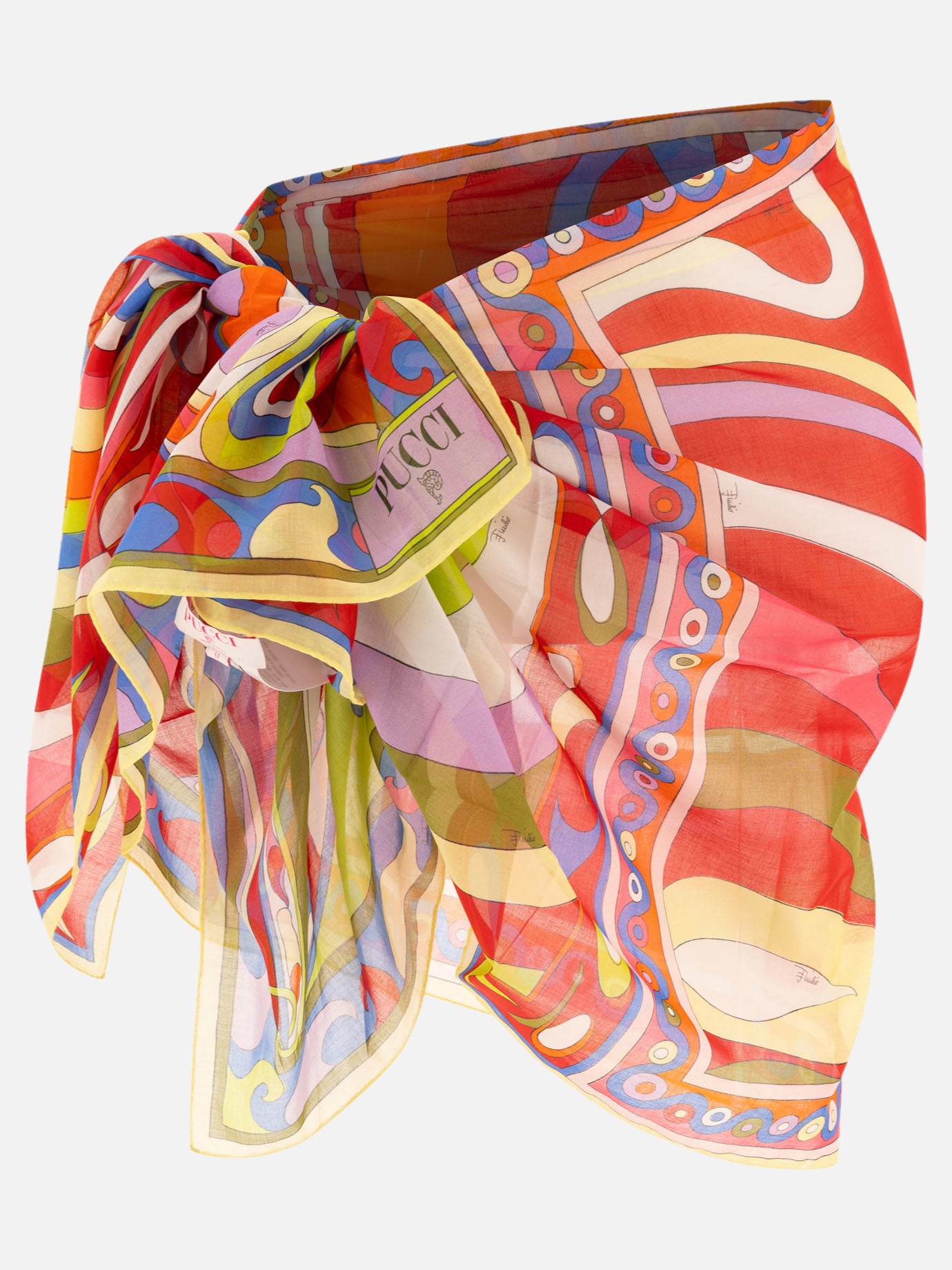 Beach dresses 100% cotton  Red - Pucci Women | PDP | VIETTI Online Store | Zoom-Modal
