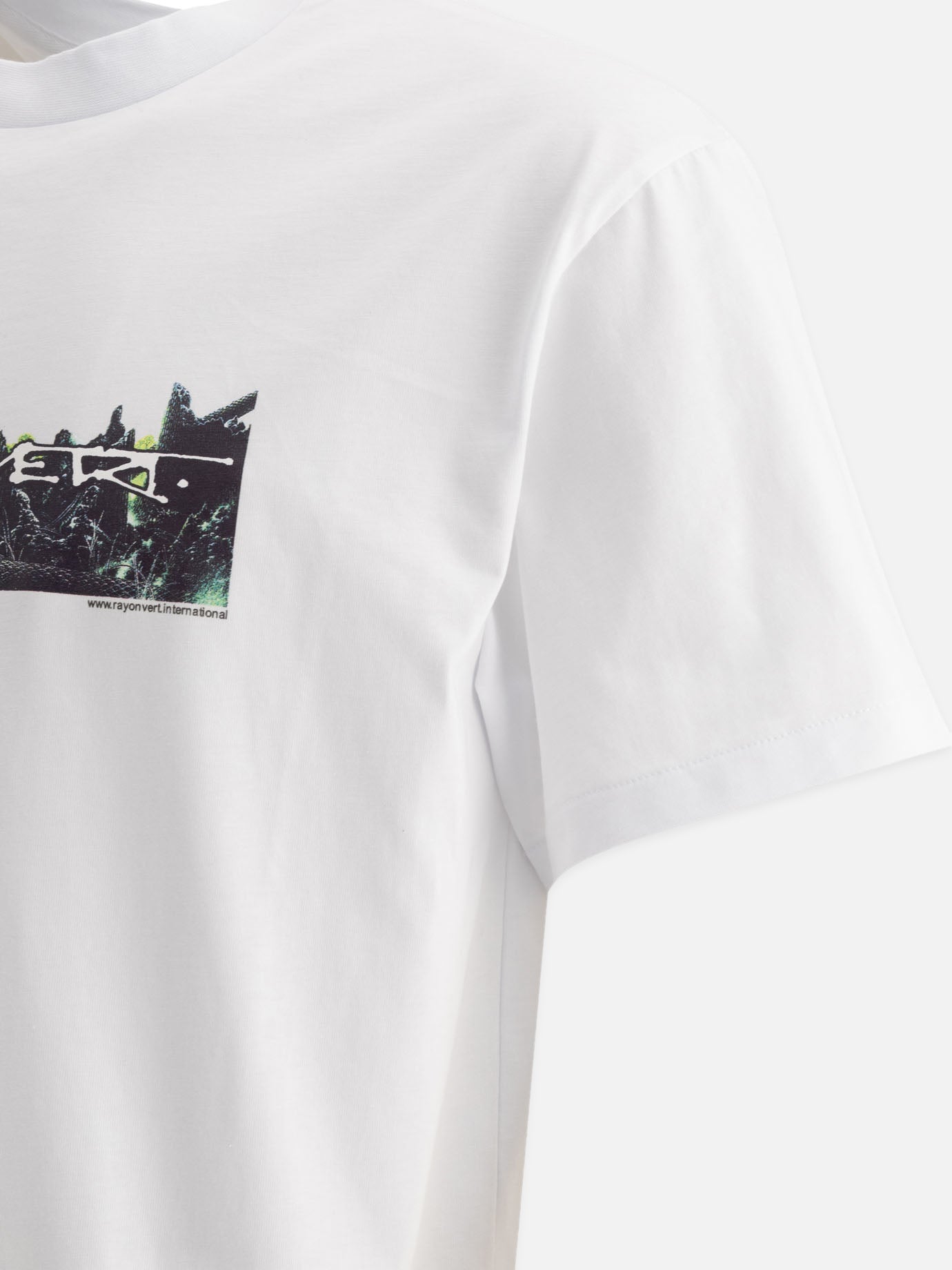 Rayon Vert "Mesozoic" t-shirt White