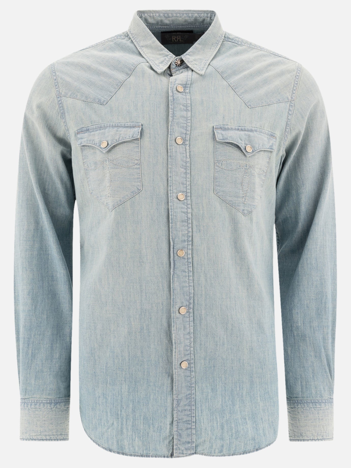 RRL by Ralph Lauren Western shirt Light blue