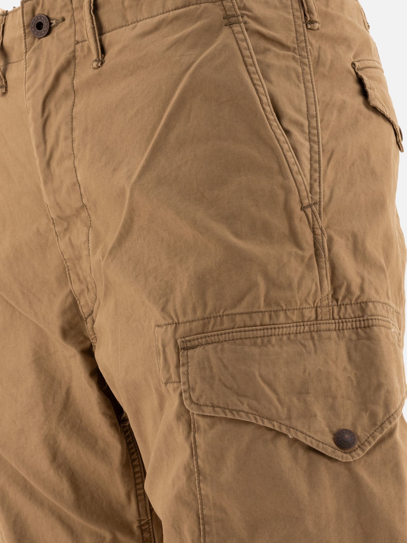 RRL by Ralph Lauren "Regiment" cargo trousers Beige