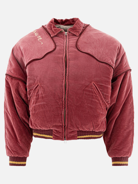 Bomber jackets Solid colour  Red - KAPITAL Men | PLP | VIETTI Online Store 
