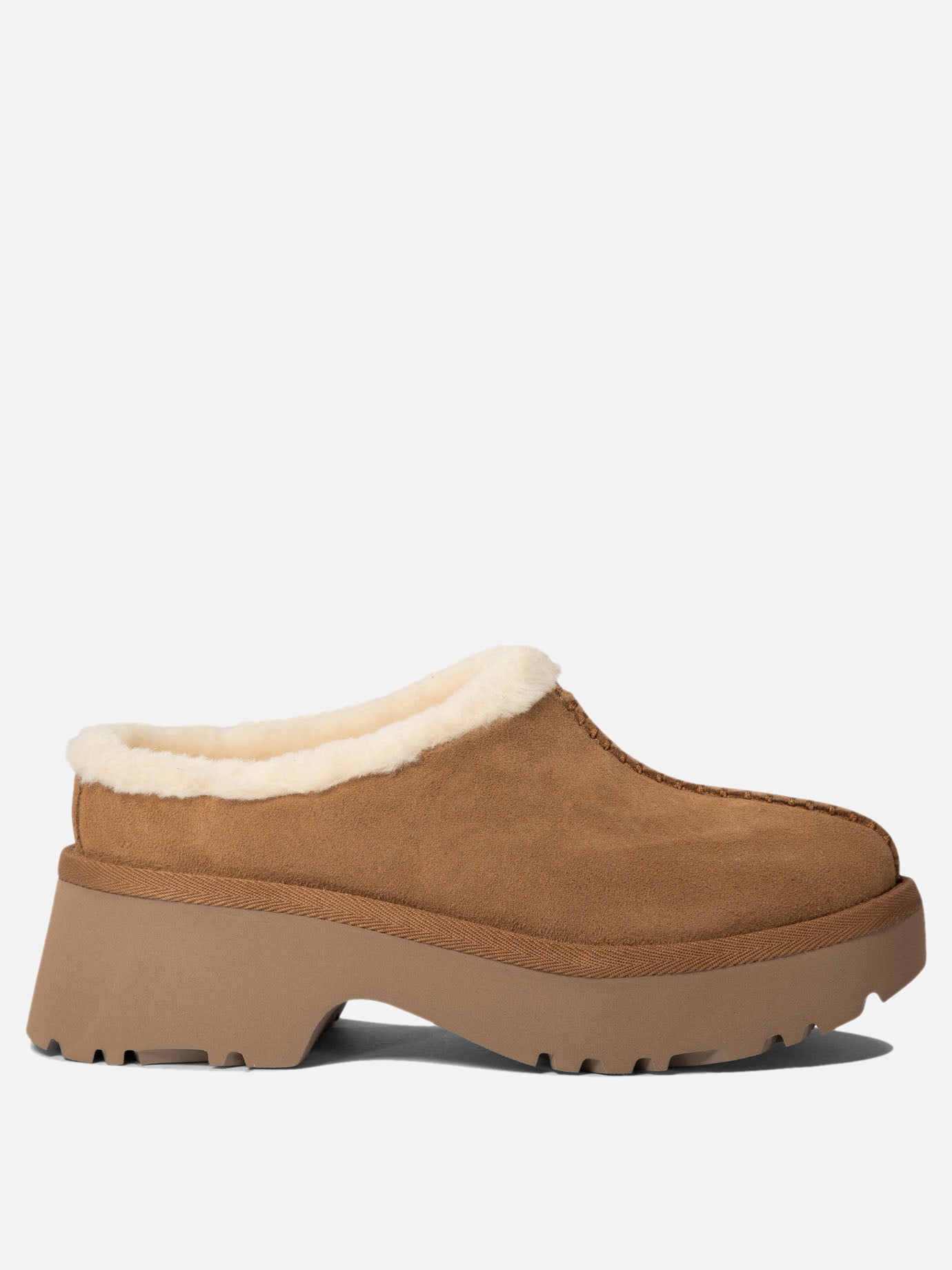 Slippers 100% leather - 100% eva  Beige - Ugg Women | PDP | VIETTI Online Store | Zoom-Modal

