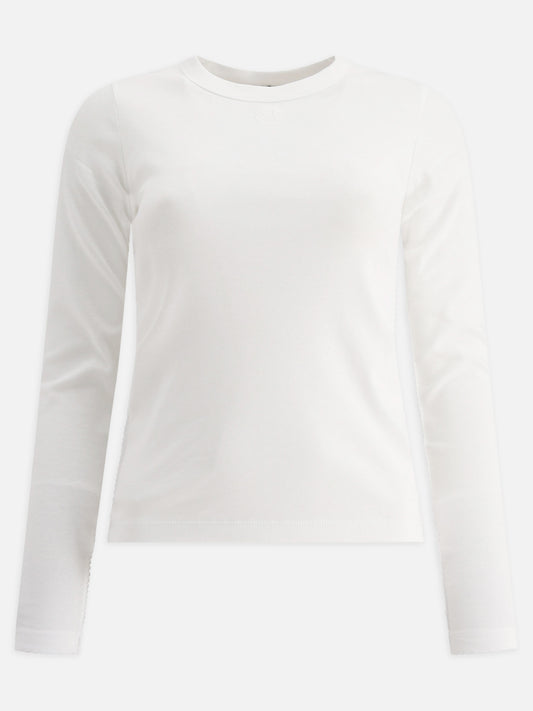 Crewneck t-shirts Solid colour  White - Saks Potts Women | PLP | VIETTI Online Store 
