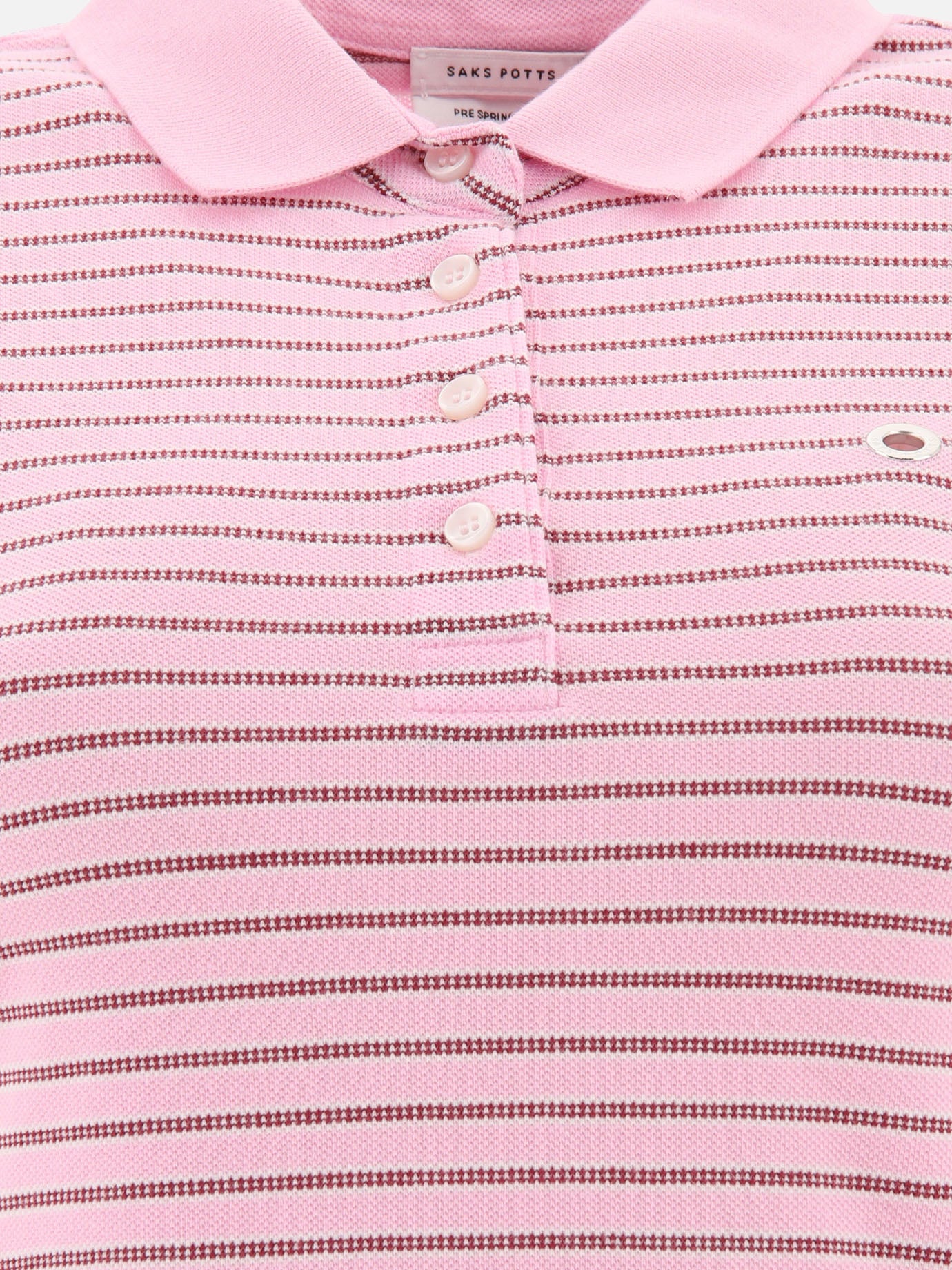 Saks Potts "Venus" polo shirt Pink