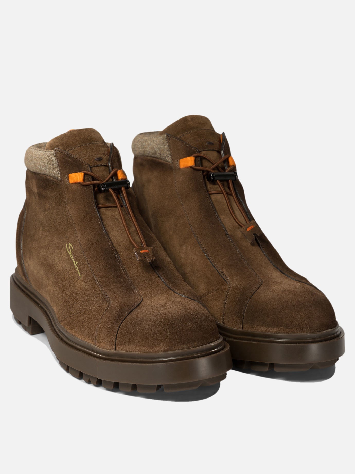 Santoni "Corvat" ankle boots Brown