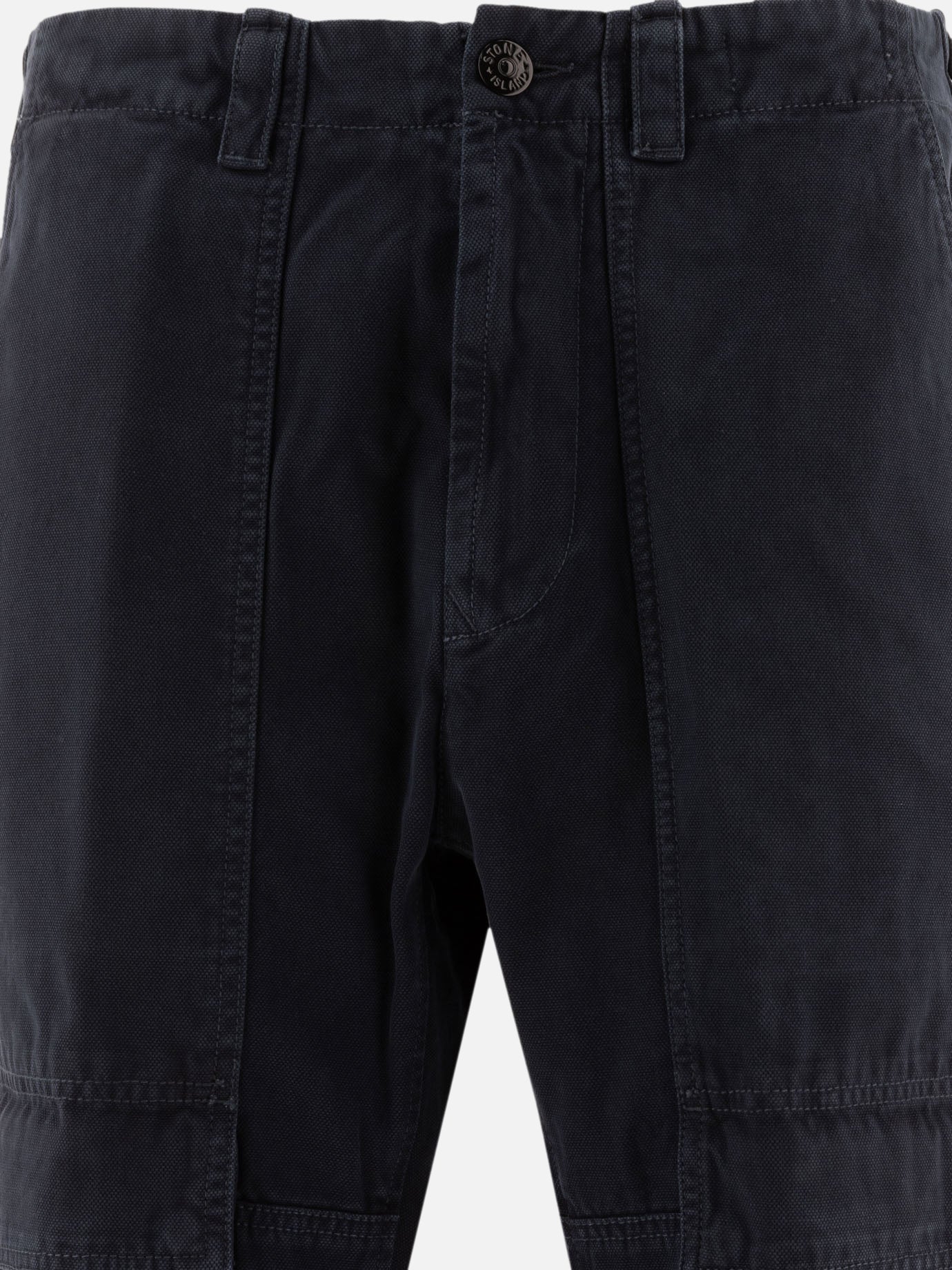 Stone Island "Compass" cargo trousers Blue