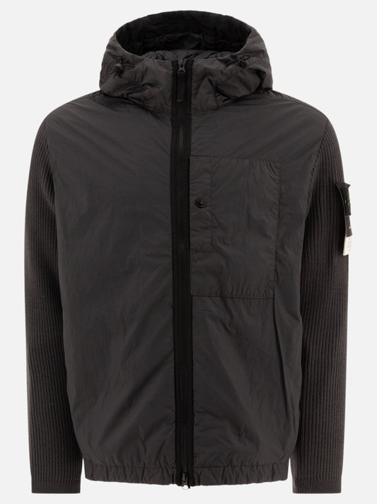 Quilted & Utility Jackets Solid colour  Grey - Stone Island Men | PLP | VIETTI Online Store 
