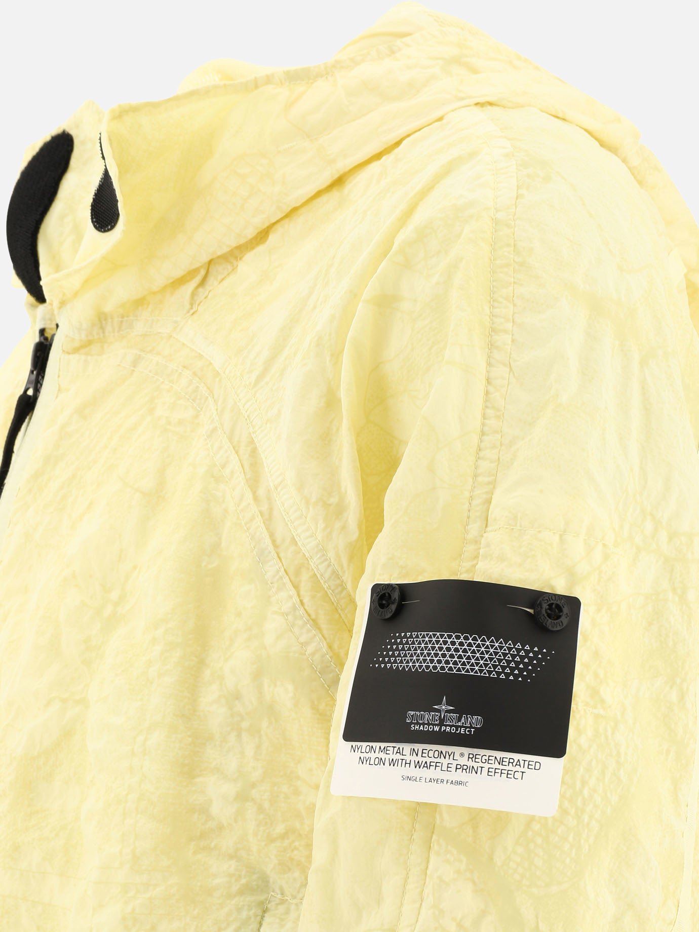 Windbreakers Solid colour  Yellow - Stone Island Shadow Project Men | PDP | VIETTI Online Store | thumbnail_4